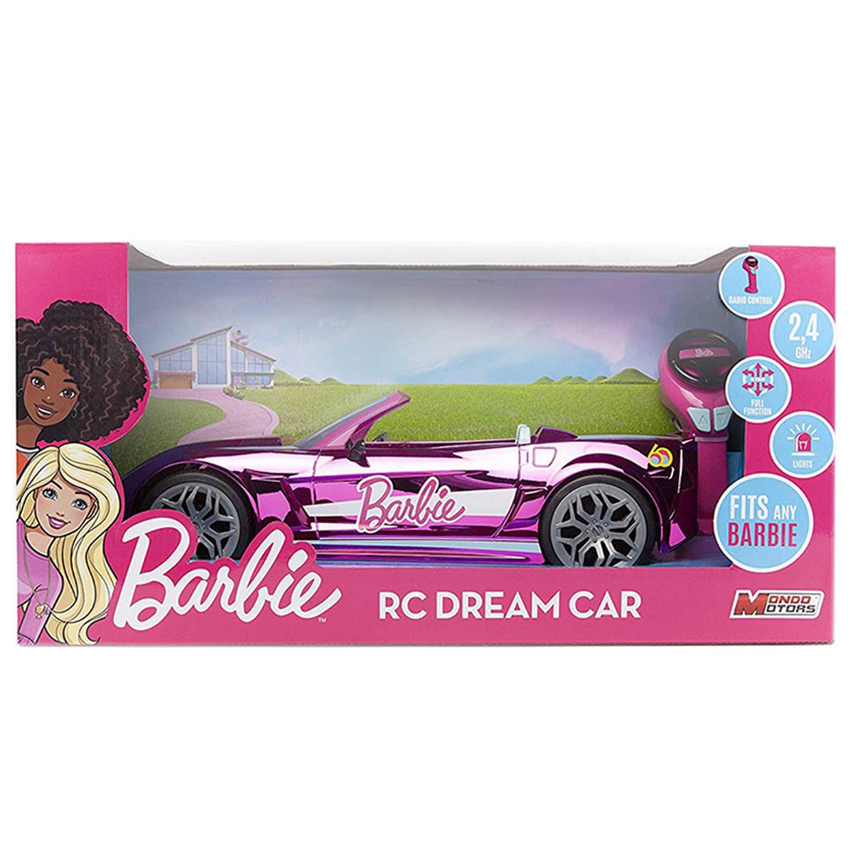 Mondo Barbie RC Dream Car 2.4Ghz - Pink
