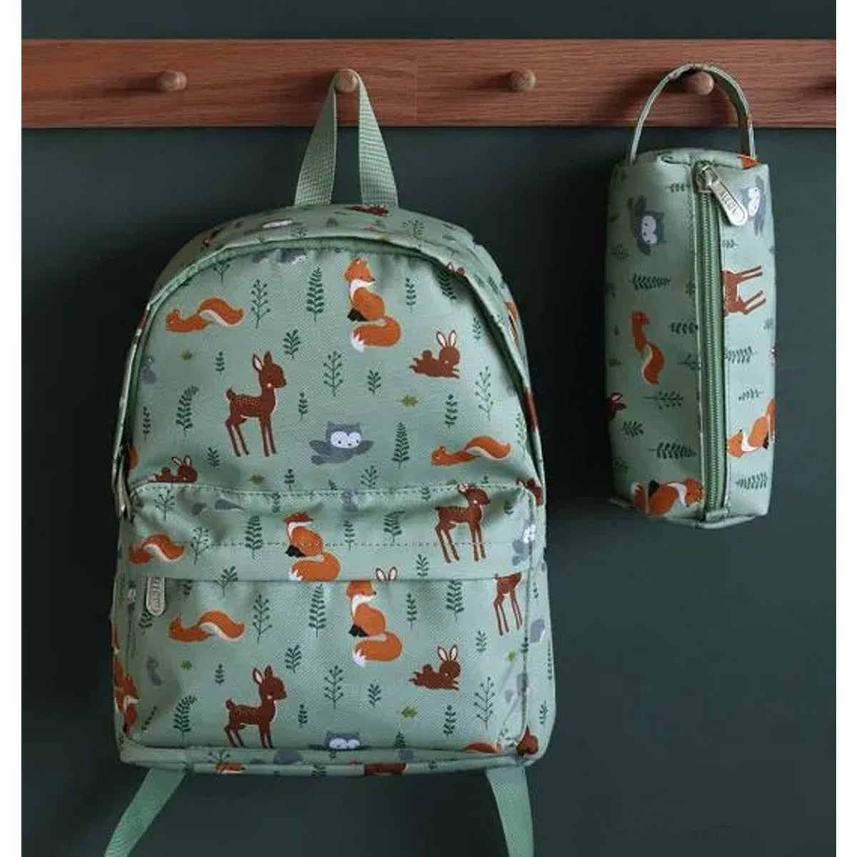 A Little Lovely Company Little Backpack Forest Friends