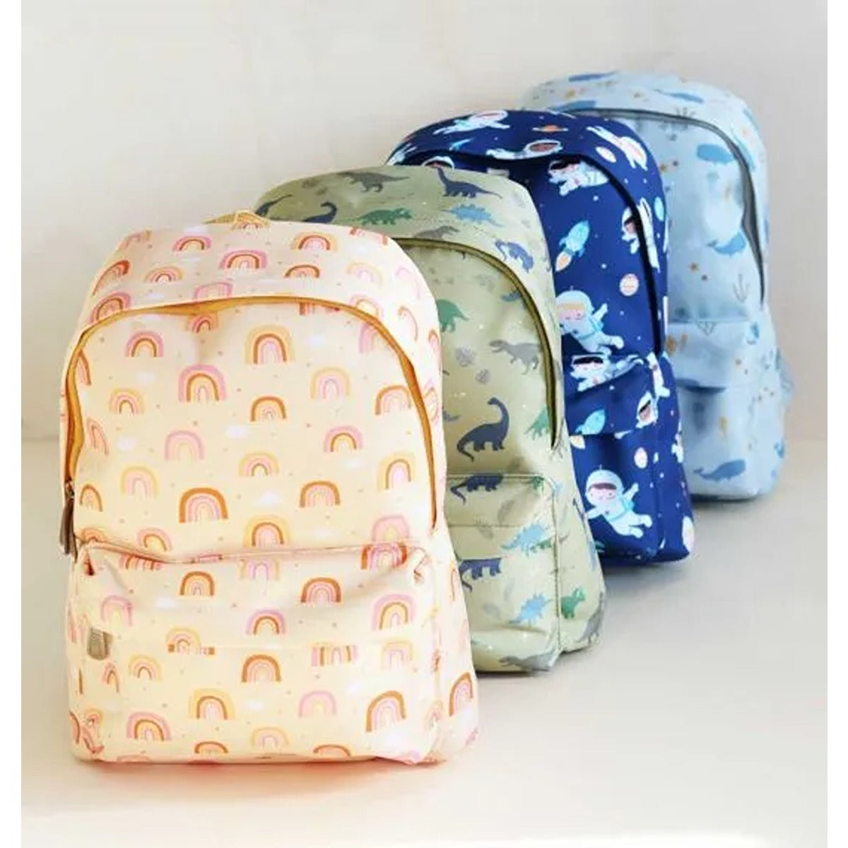 A Little Lovely Company Little Backpack - Rainbows