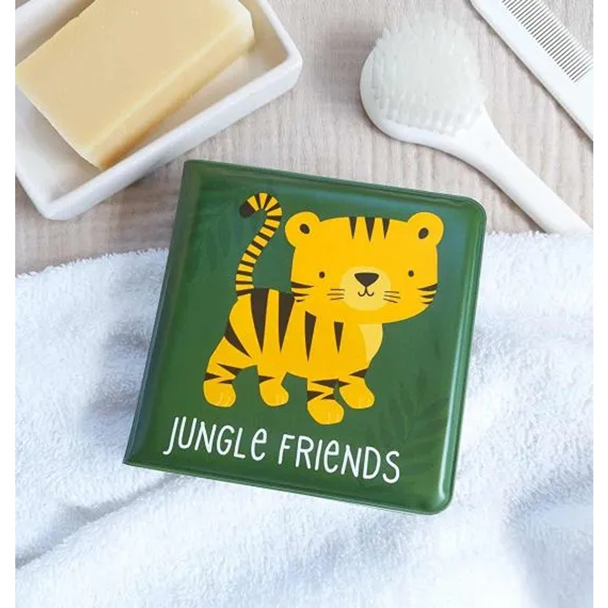 A Little Lovely Company Bath book: Jungle (friends)