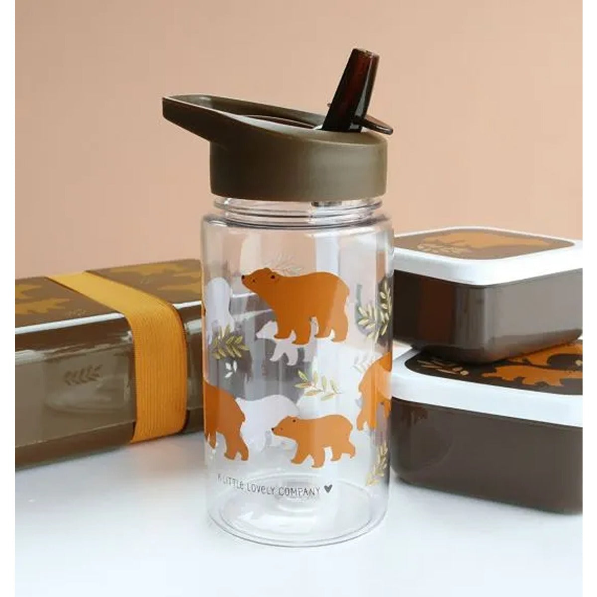 A Little Lovely Company Drink Bottle - Bears