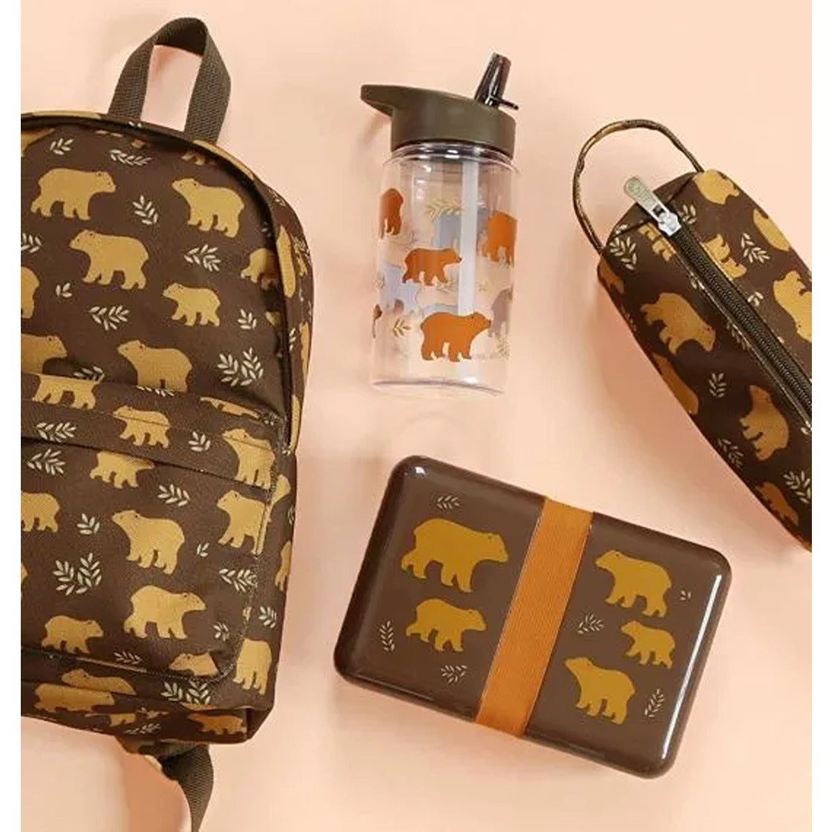 A Little Lovely Company Drink Bottle - Bears