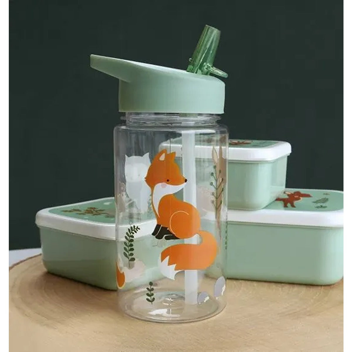 A Little Lovely Company Drink Bottle - Forest Friends