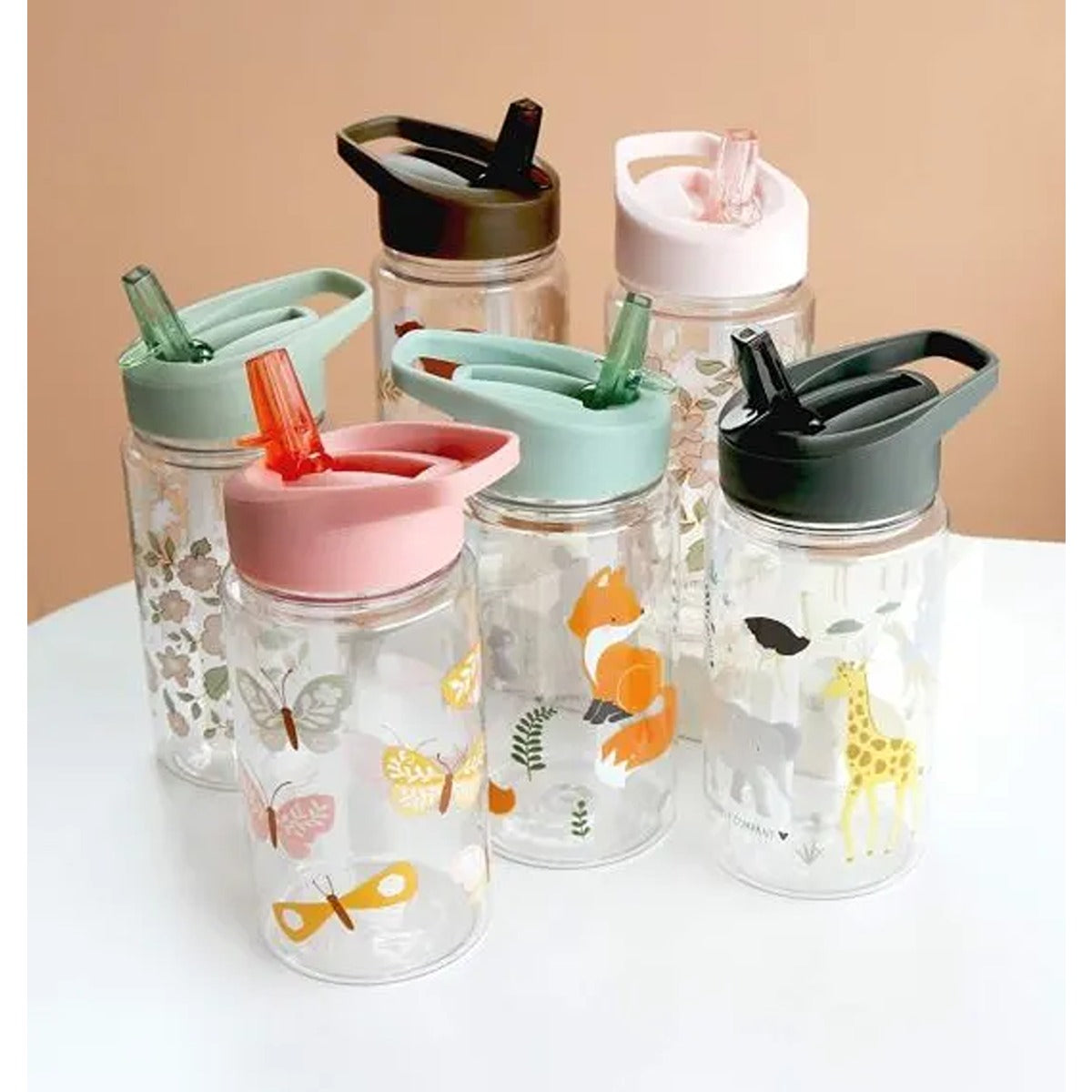 A Little Lovely Company Drink Bottle - Forest Friends