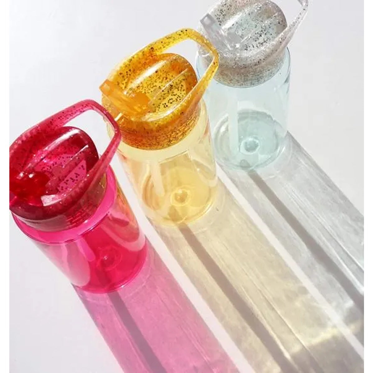 A Little Lovely Company Drink Bottle - Glitter - Gold