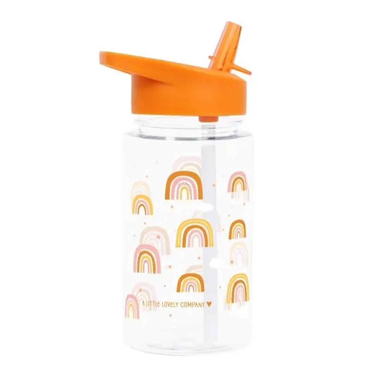 A Little Lovely Company Drink Bottle - Rainbows