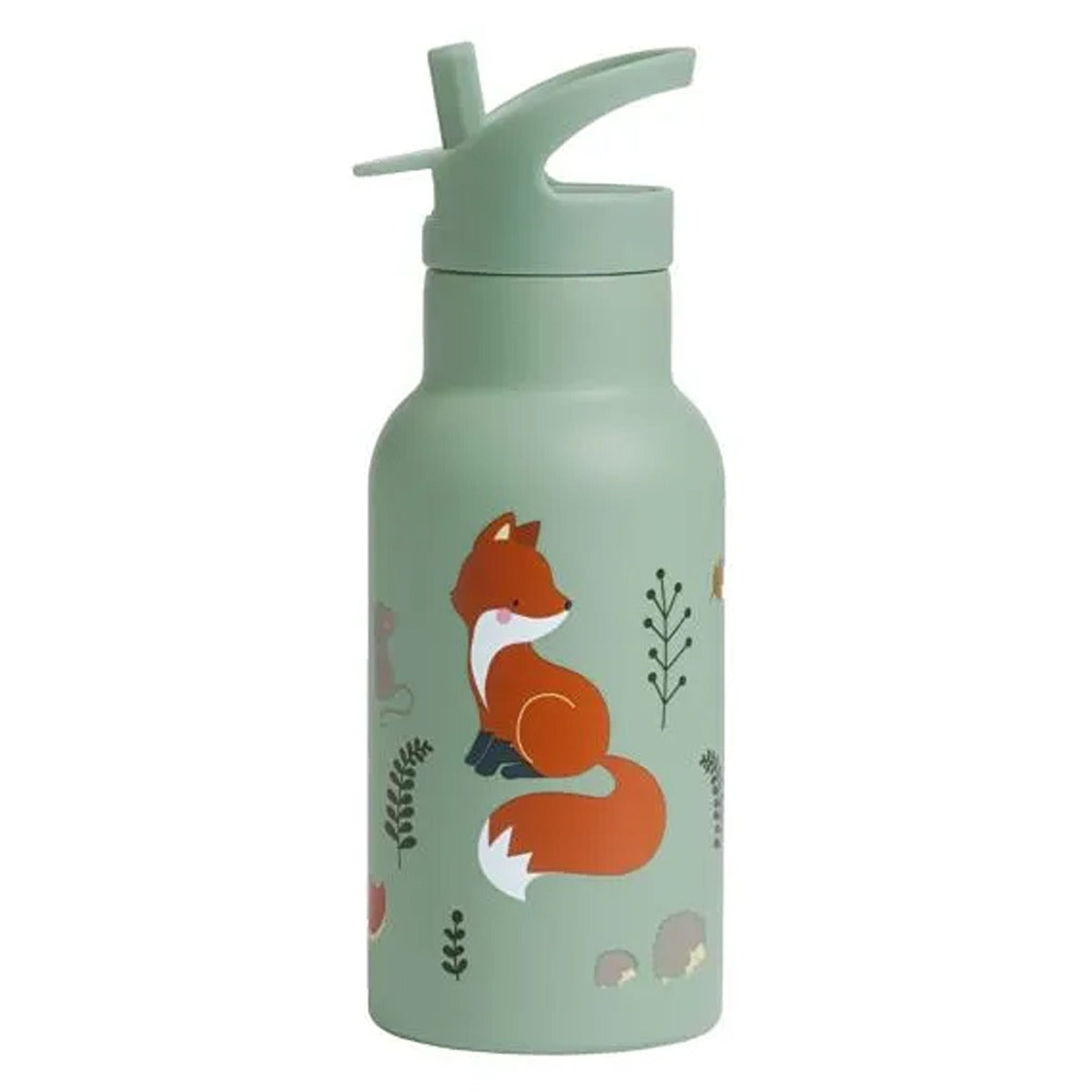 A Little Lovely Company Stainless steel drink bottle: Forest friends