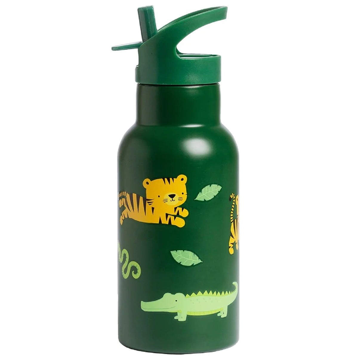 A Little Lovely Company Stainless steel drink bottle: Jungle Tiger