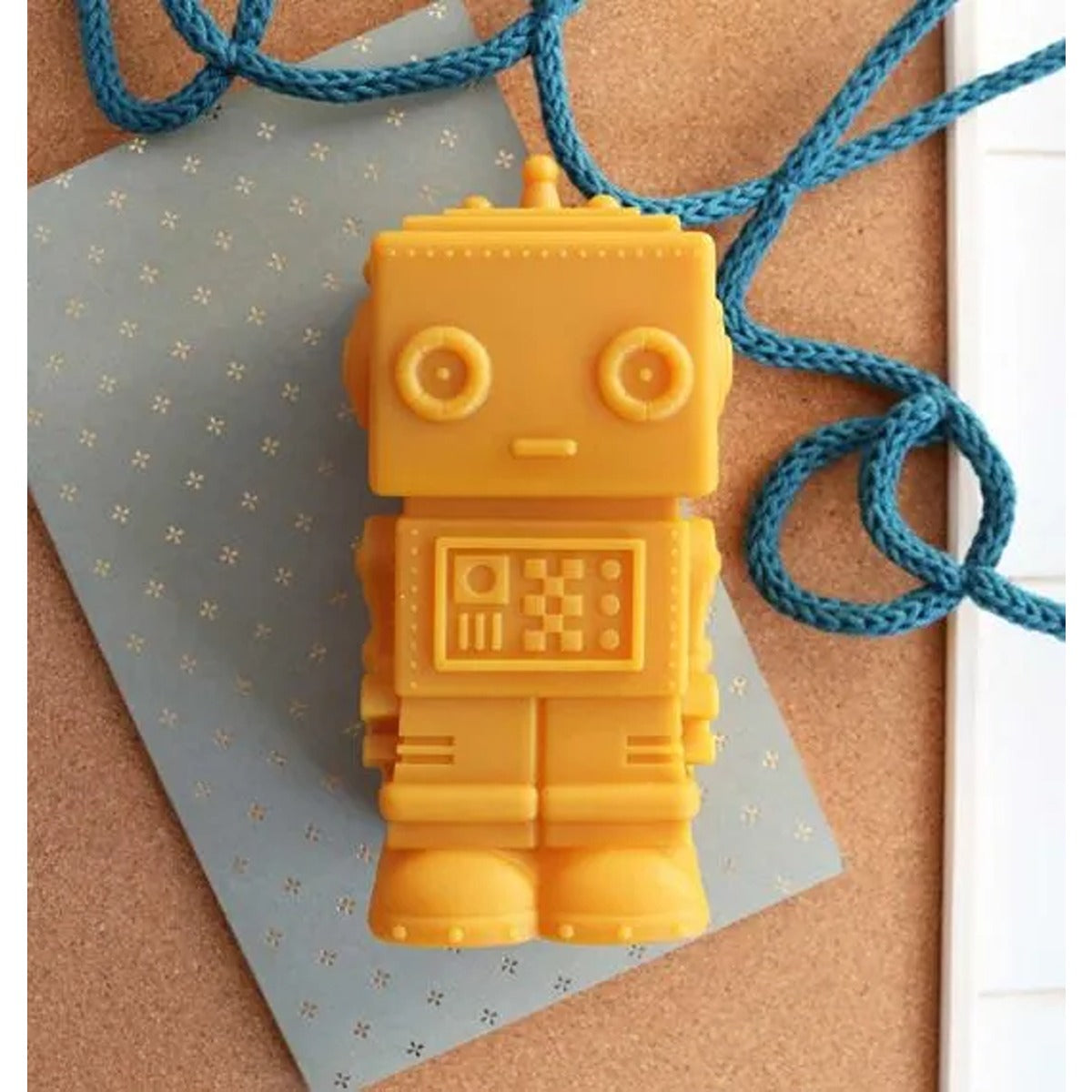 A Little Lovely Company Little Light Robot Aztec Gold