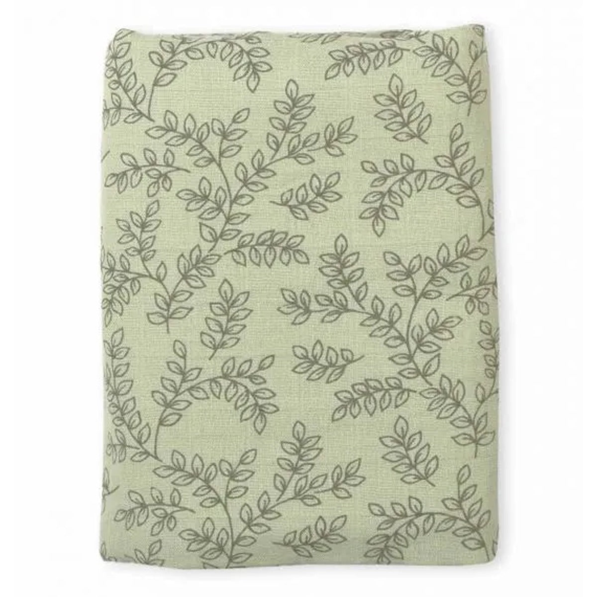 A Little Lovely Company Muslin Cloth XL Leaves - Sage
