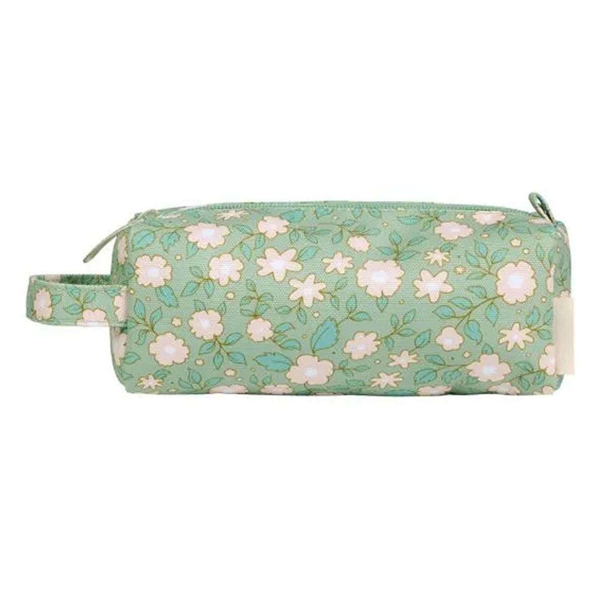 A Little Lovely Company Pencil Case Blossoms Sage
