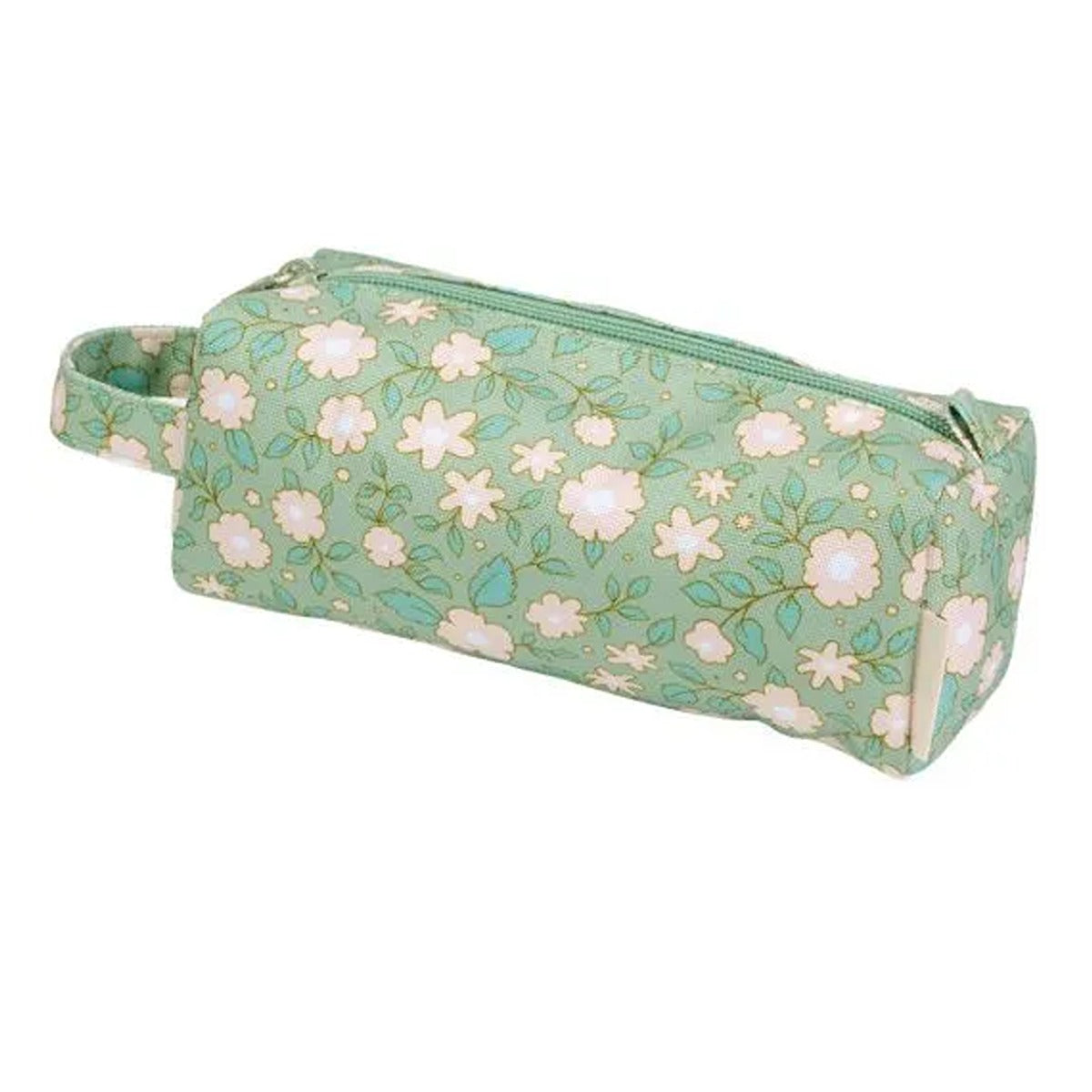 A Little Lovely Company Pencil Case Blossoms Sage