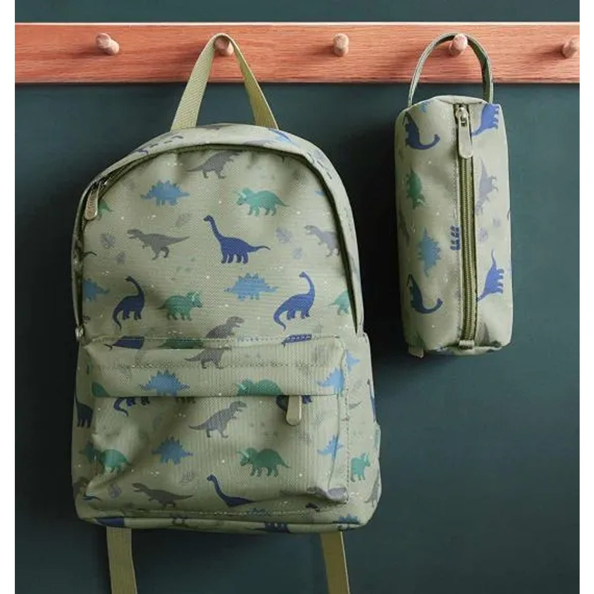 A Little Lovely Company Pencil Case Dinosaurs