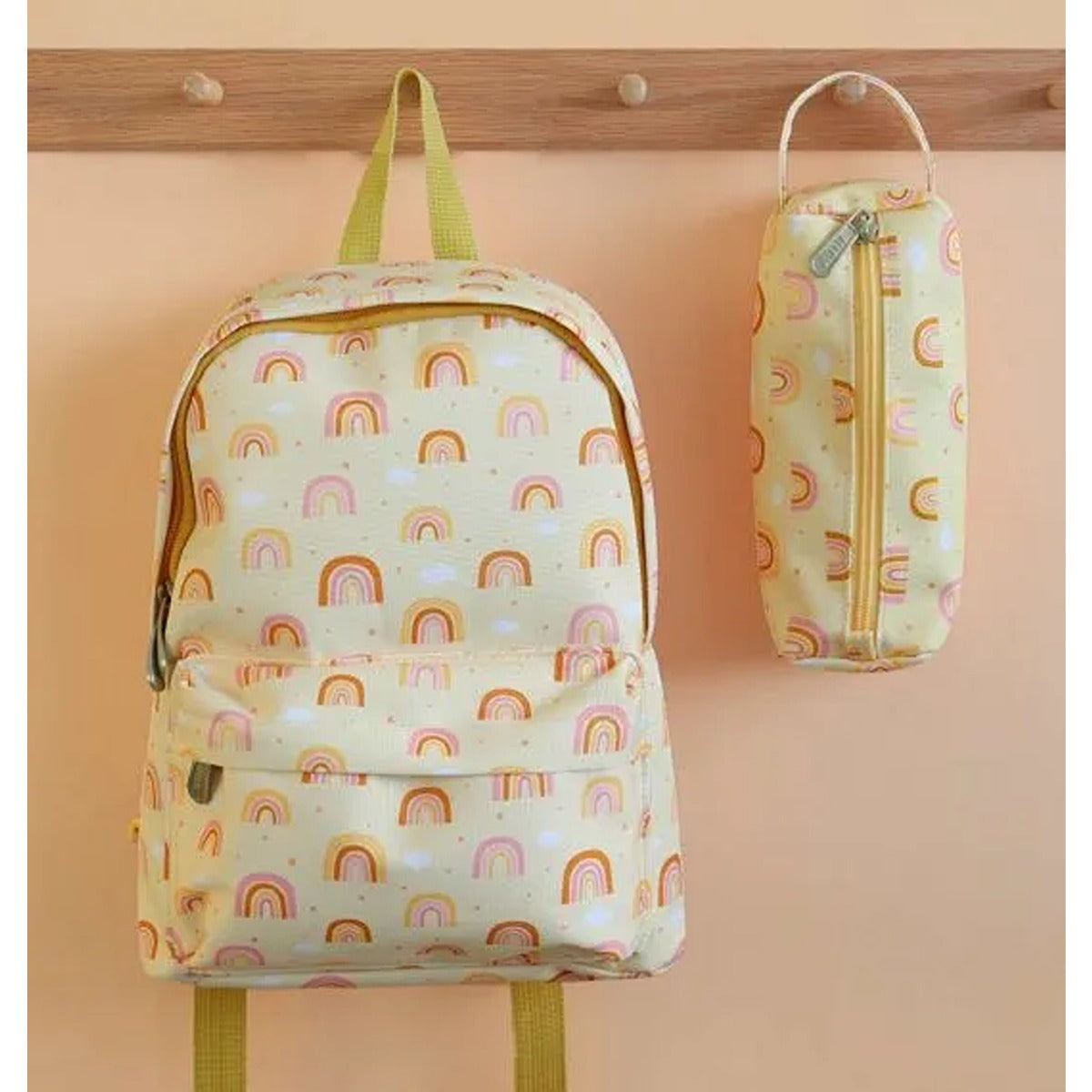 A Little Lovely Company Pencil Case Rainbows