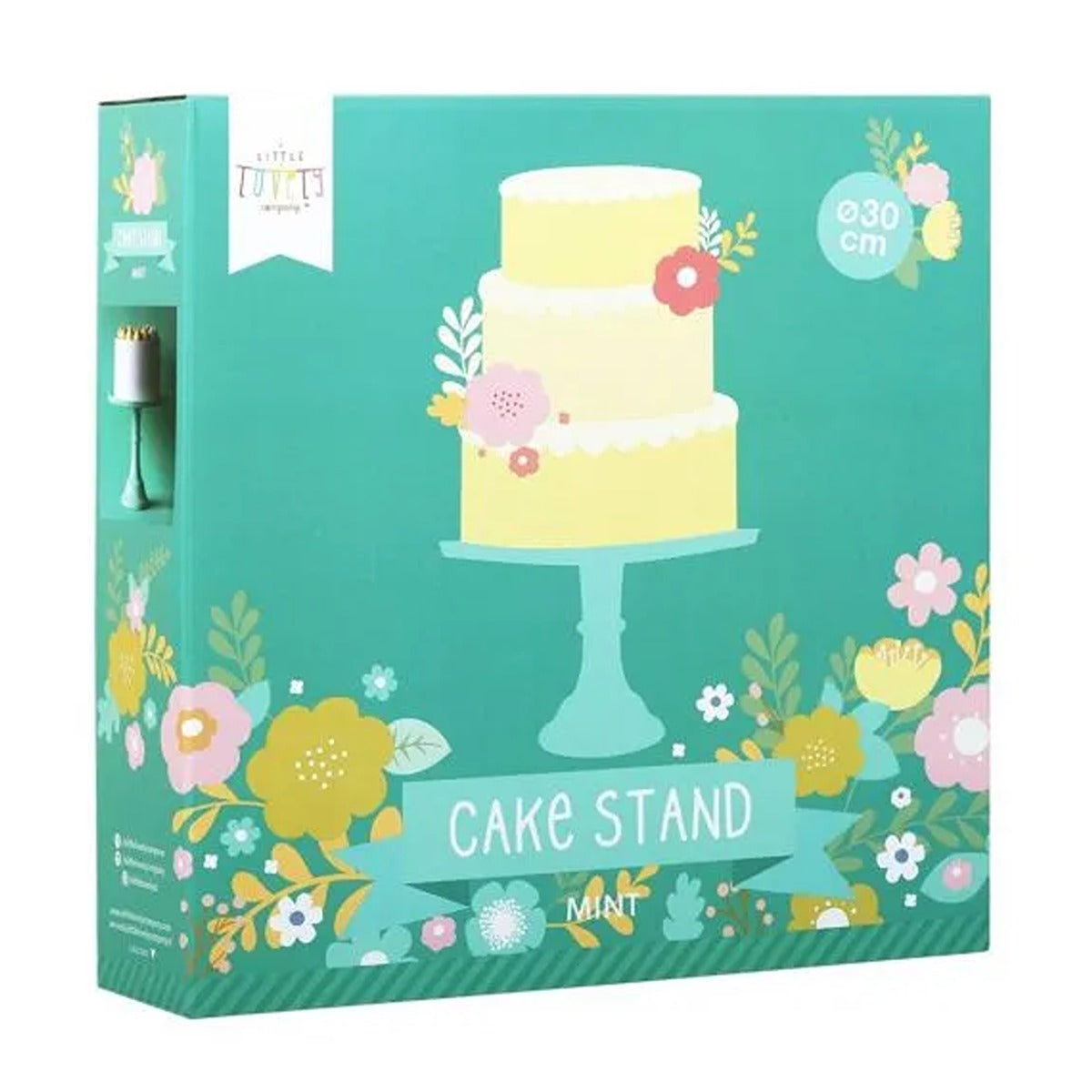 A Little Lovely Company Cake Stand Mint / Large