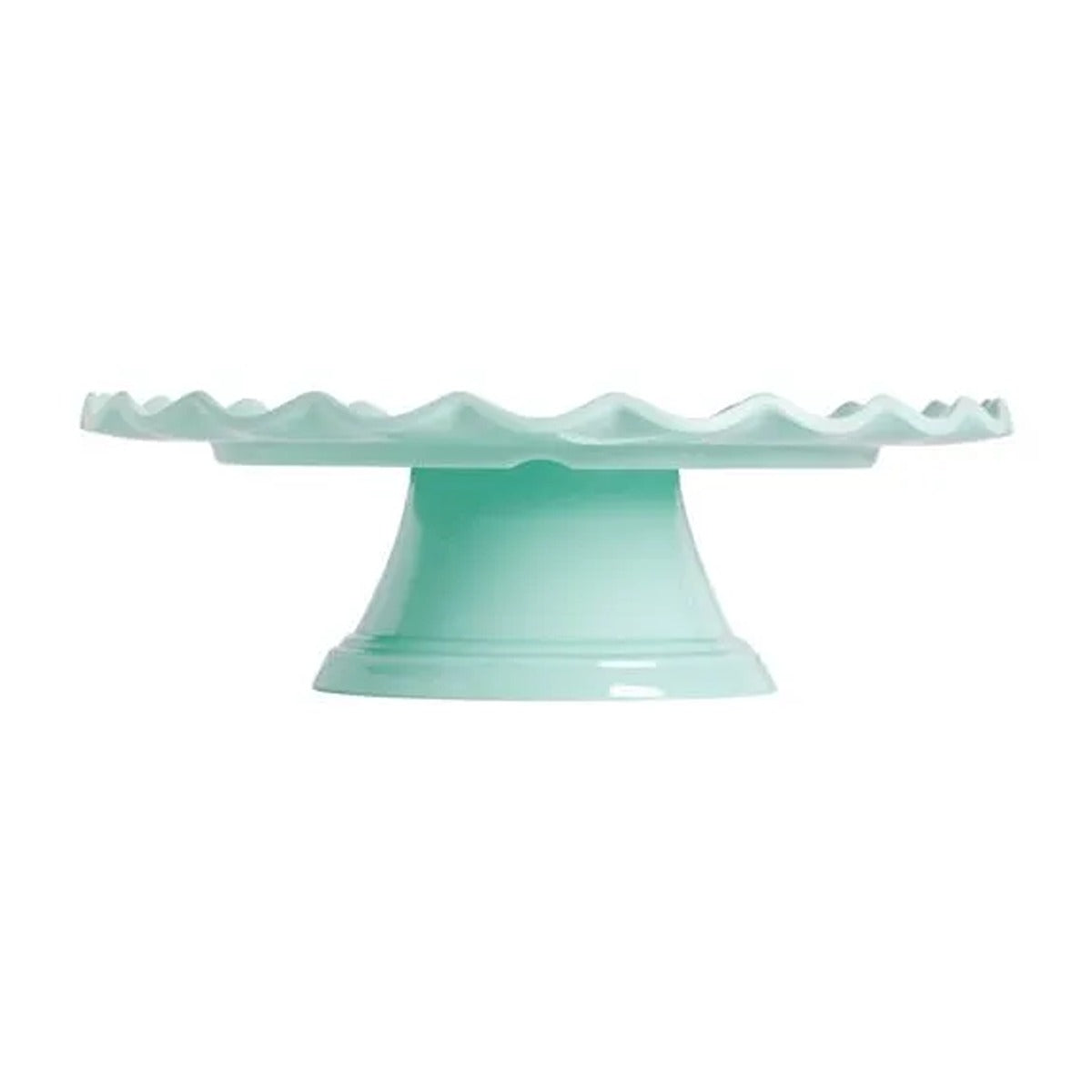A Little Lovely Company Cake Stand Wave Mint