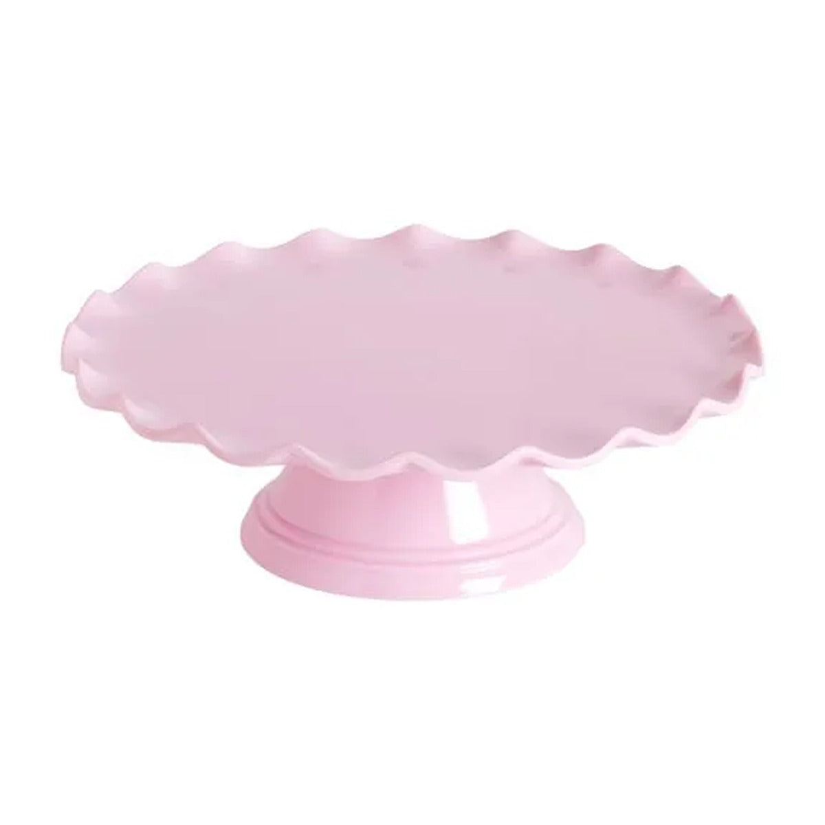 A Little Lovely Company Cake Stand Wave Pink