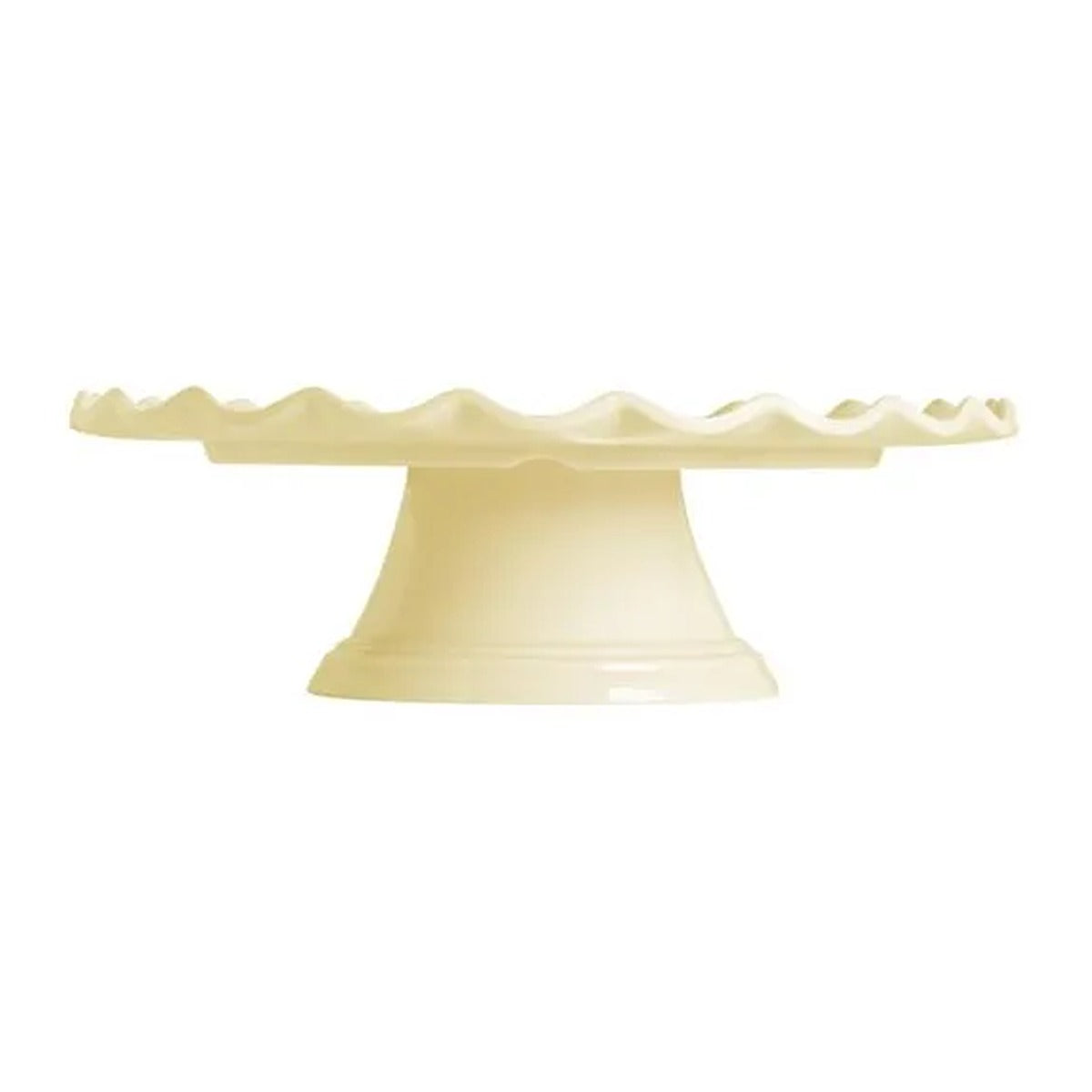 A Little Lovely Company Cake Stand Wave Vanilla Cream