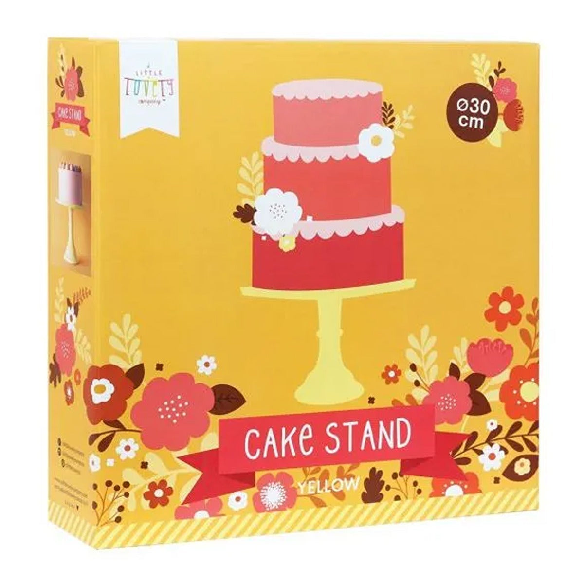 A Little Lovely Company Cake Stand Yellow / Large