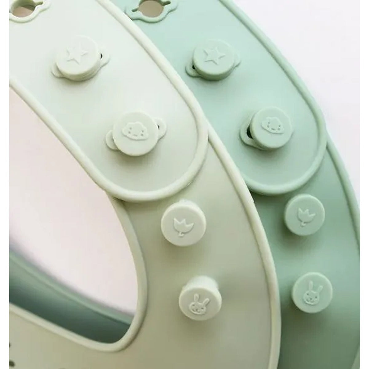 A Little Lovely Company Silicone Bib Set of 2 Forest Friends