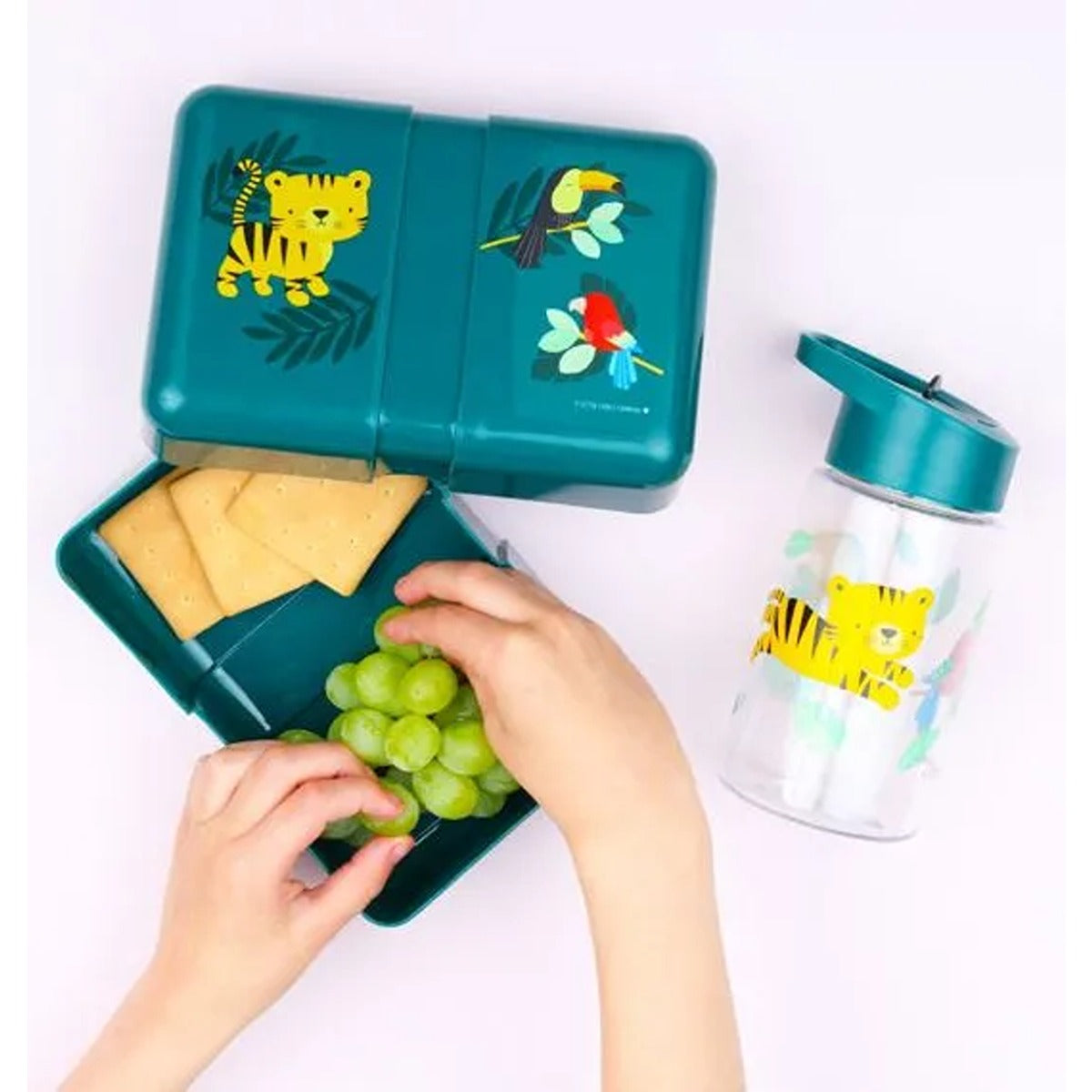 A Little Lovely Company Lunch Box - Jungle Tiger