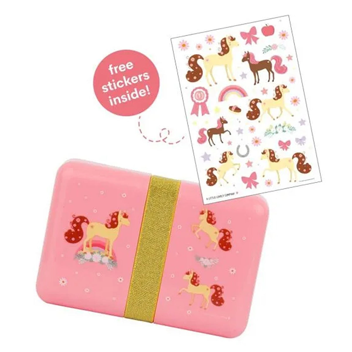 A Little Lovely Company Lunch Box - Horse