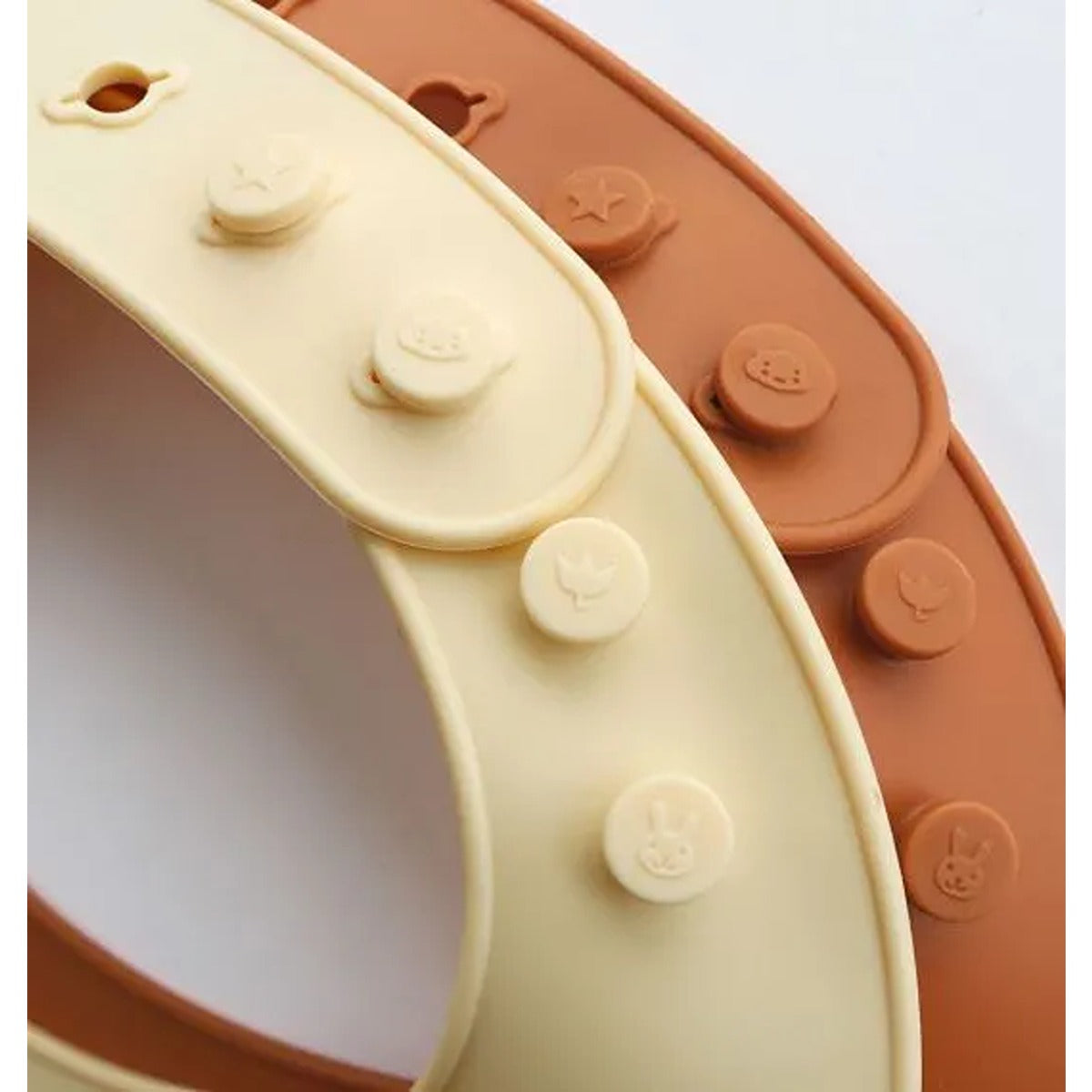 A Little Lovely Company Silicone Bib Set of 2 Rainbows