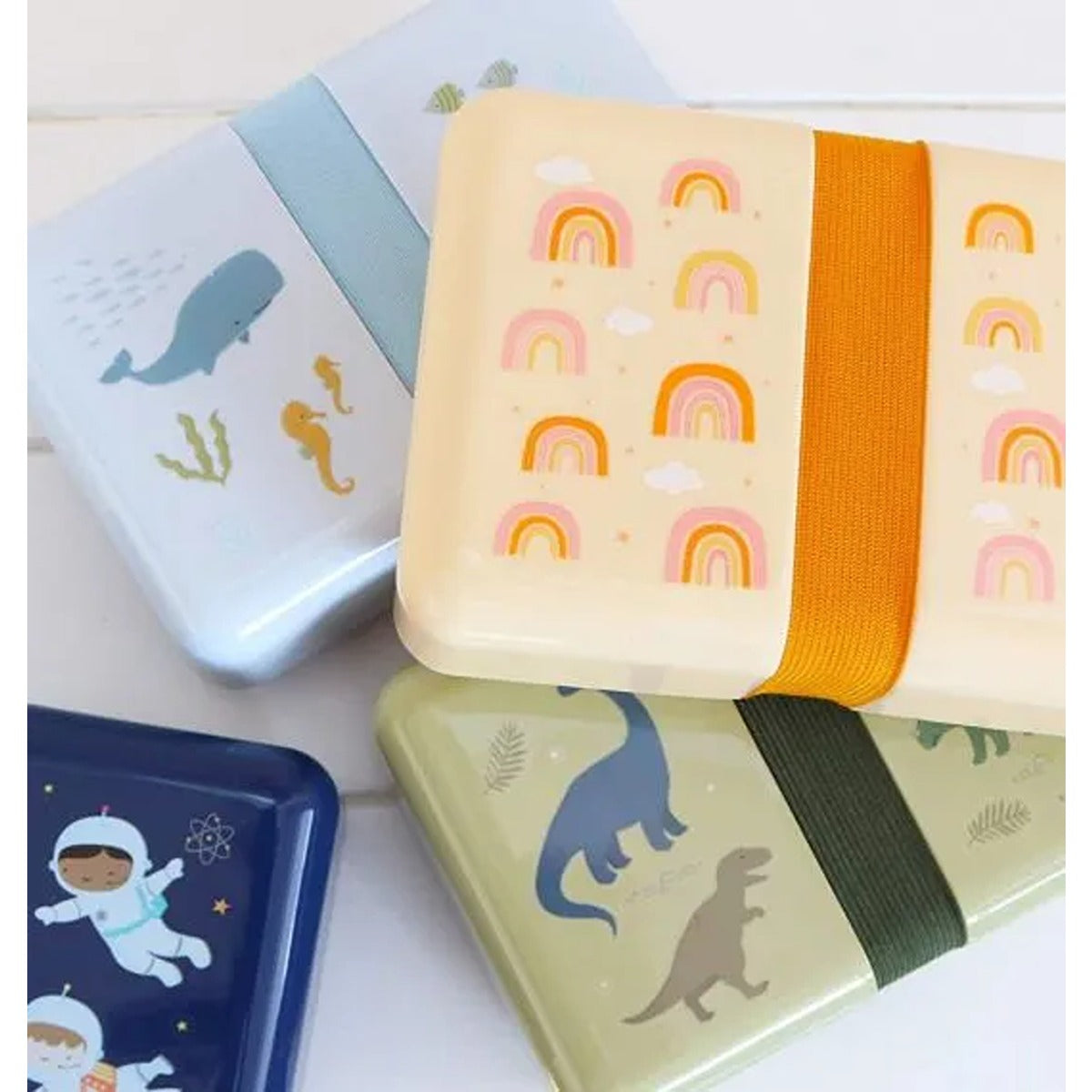 A Little Lovely Company Lunch Box - Rainbows