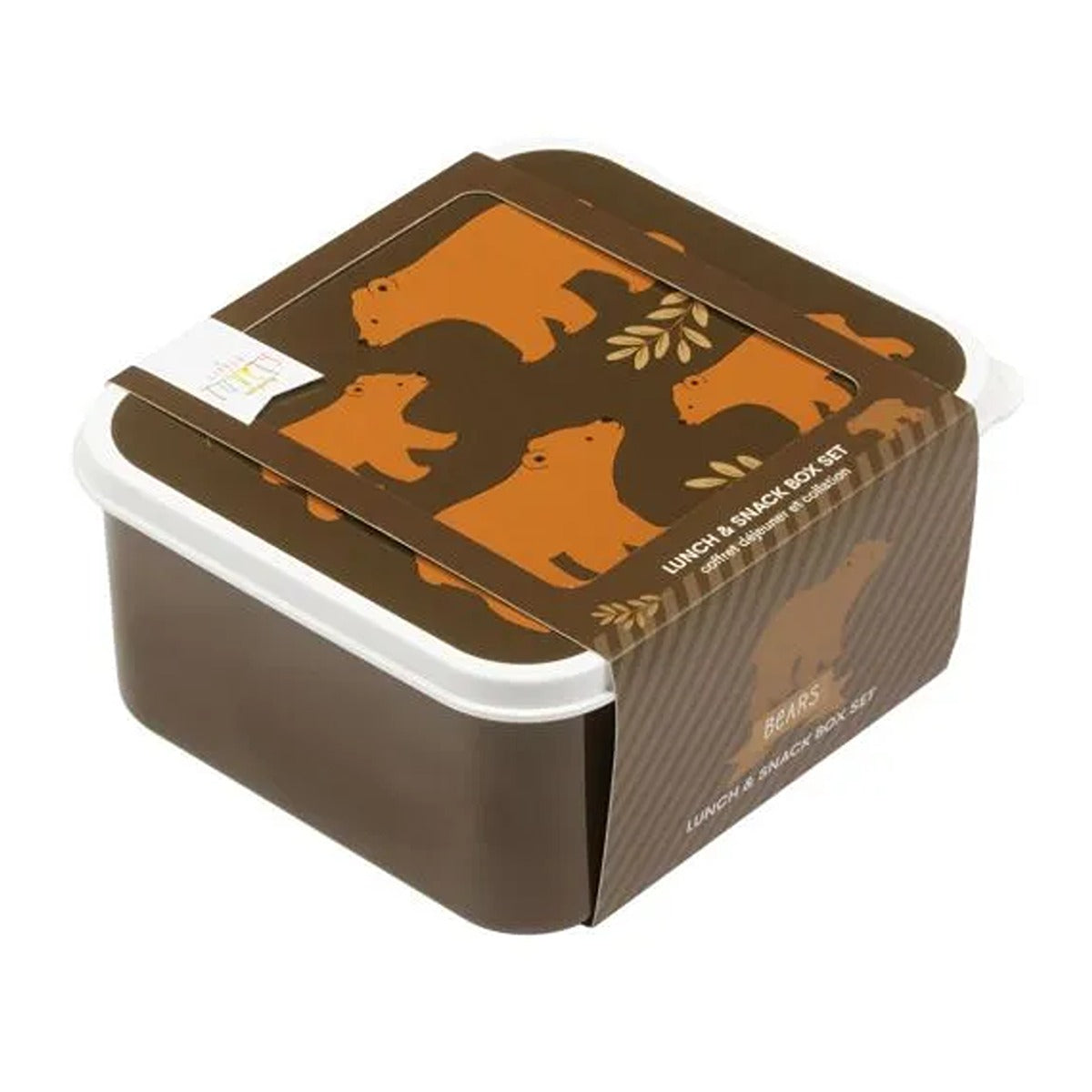 A Little Lovely Company Lunch and Snack Box Set Bears