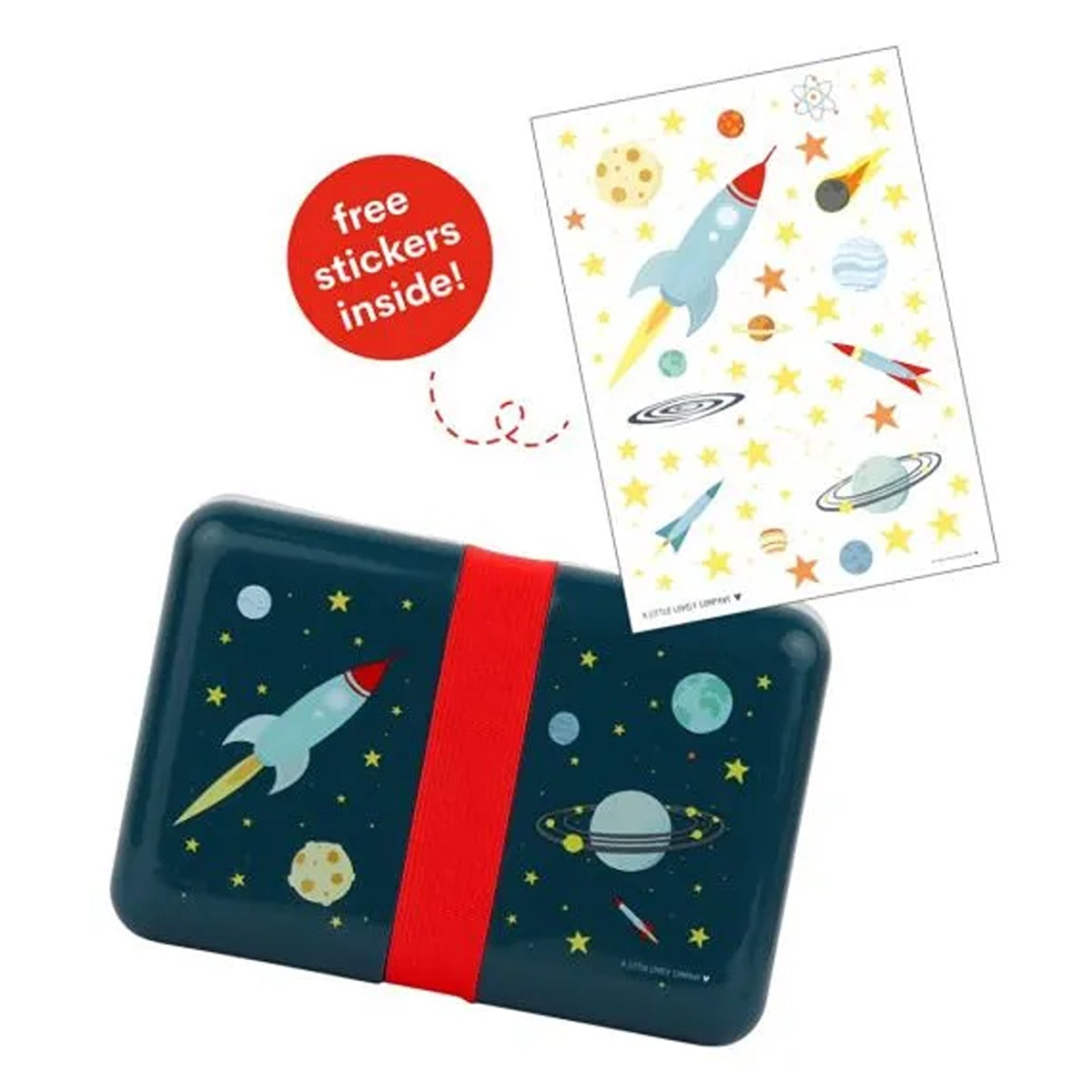 A Little Lovely Company Lunch Box - Space