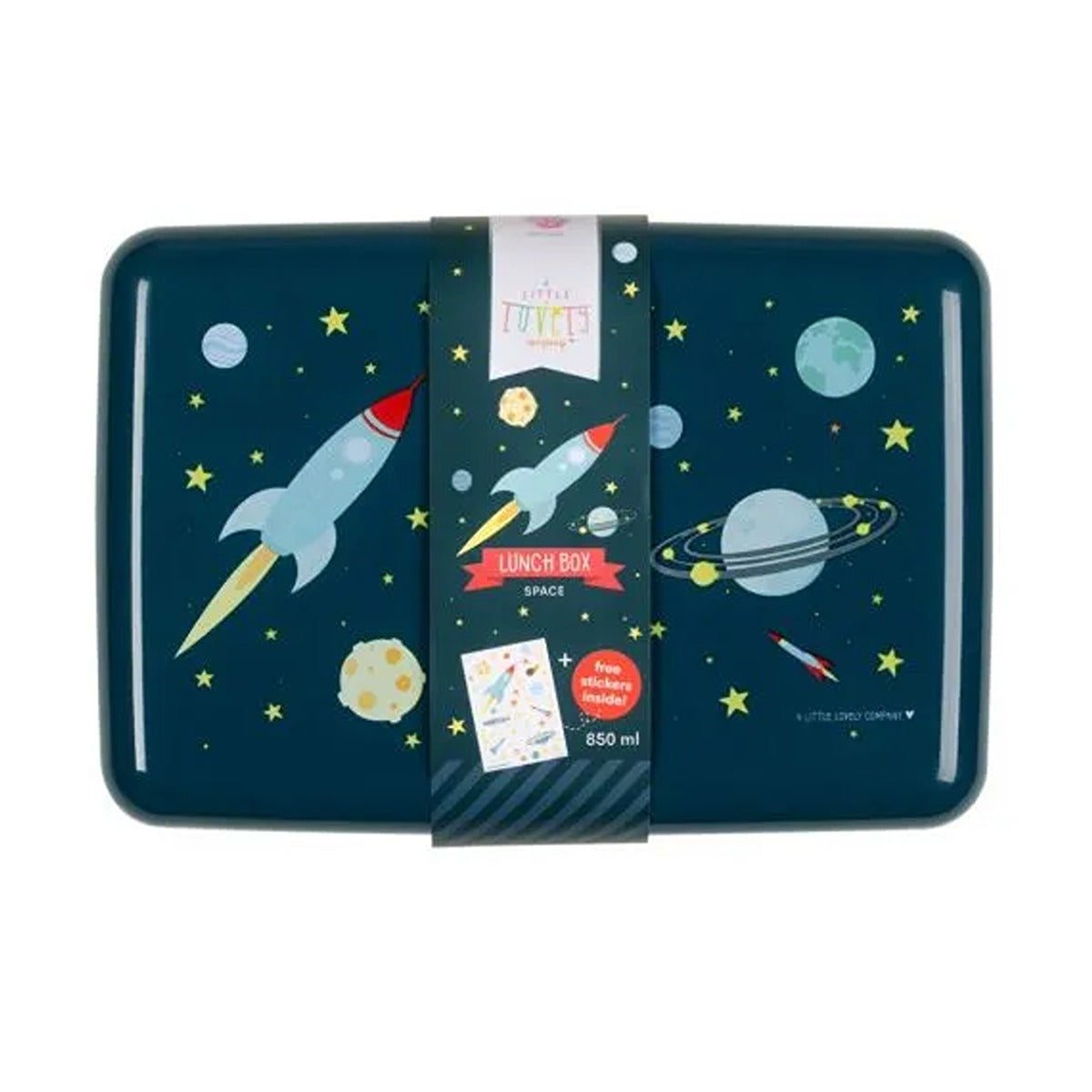 A Little Lovely Company Lunch Box - Space