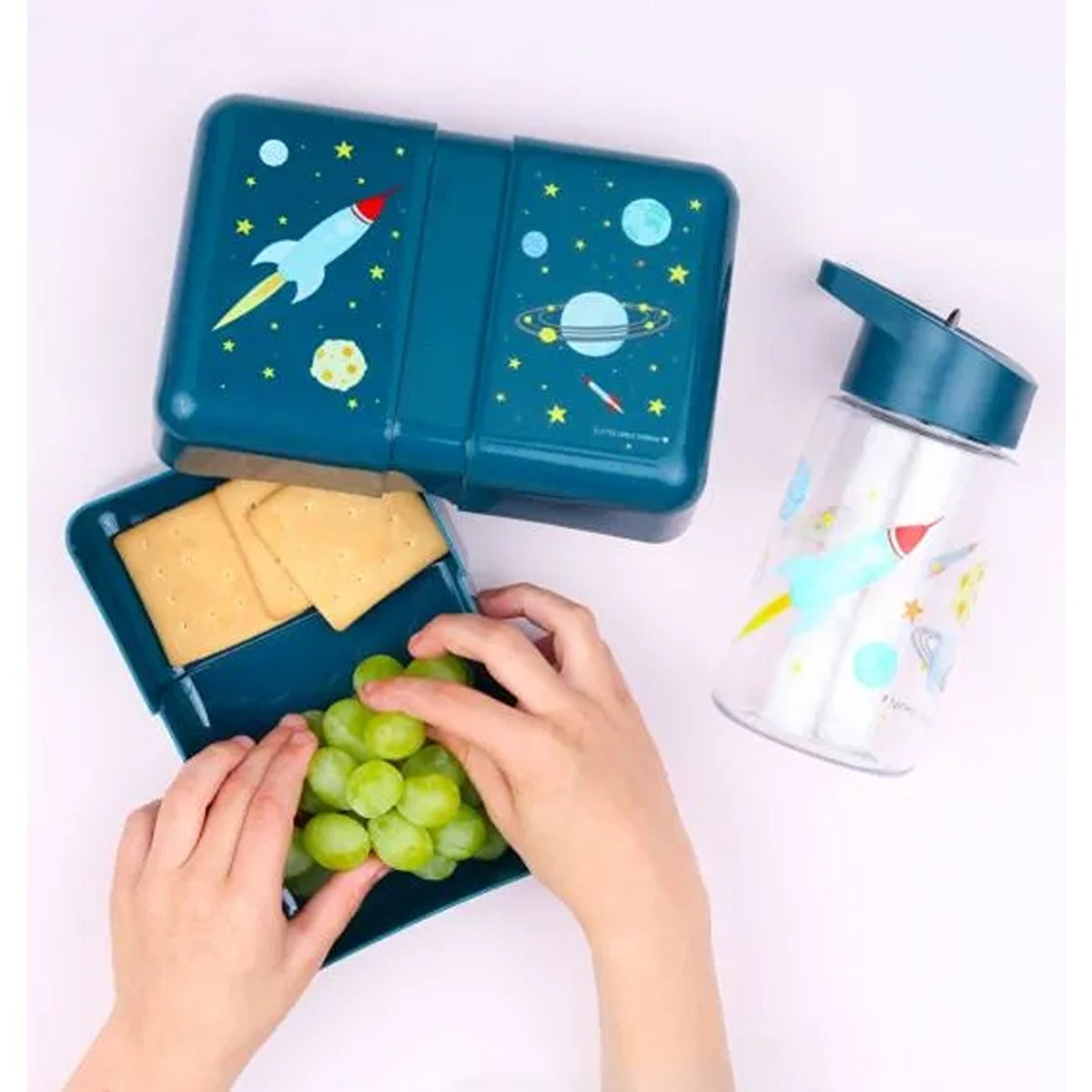 A Little Lovely Company Lunch Box - Space