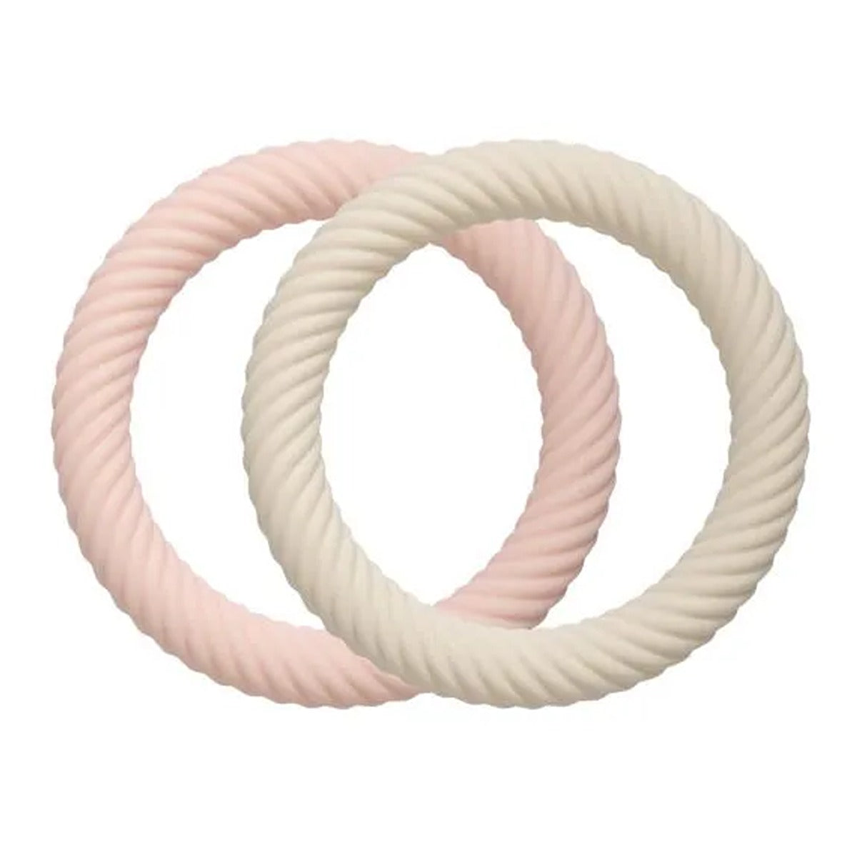 A Little Lovely Company Silicone Teether Classic Strawberry Cream