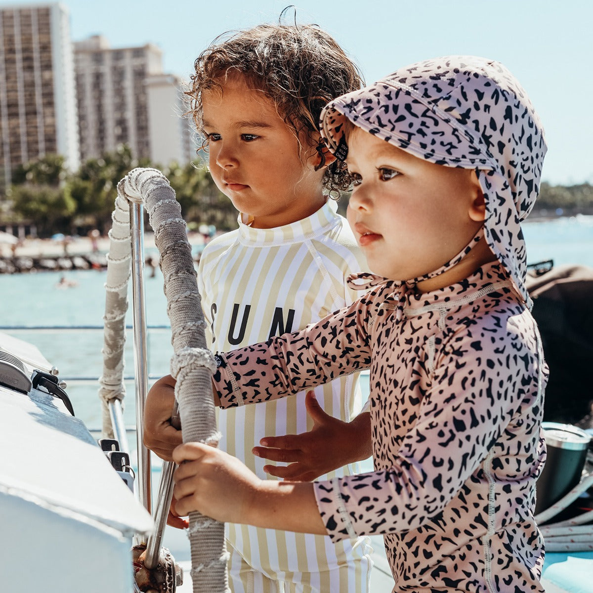 Beach&Bandits Desert Shark Baby Swimsuit - XS