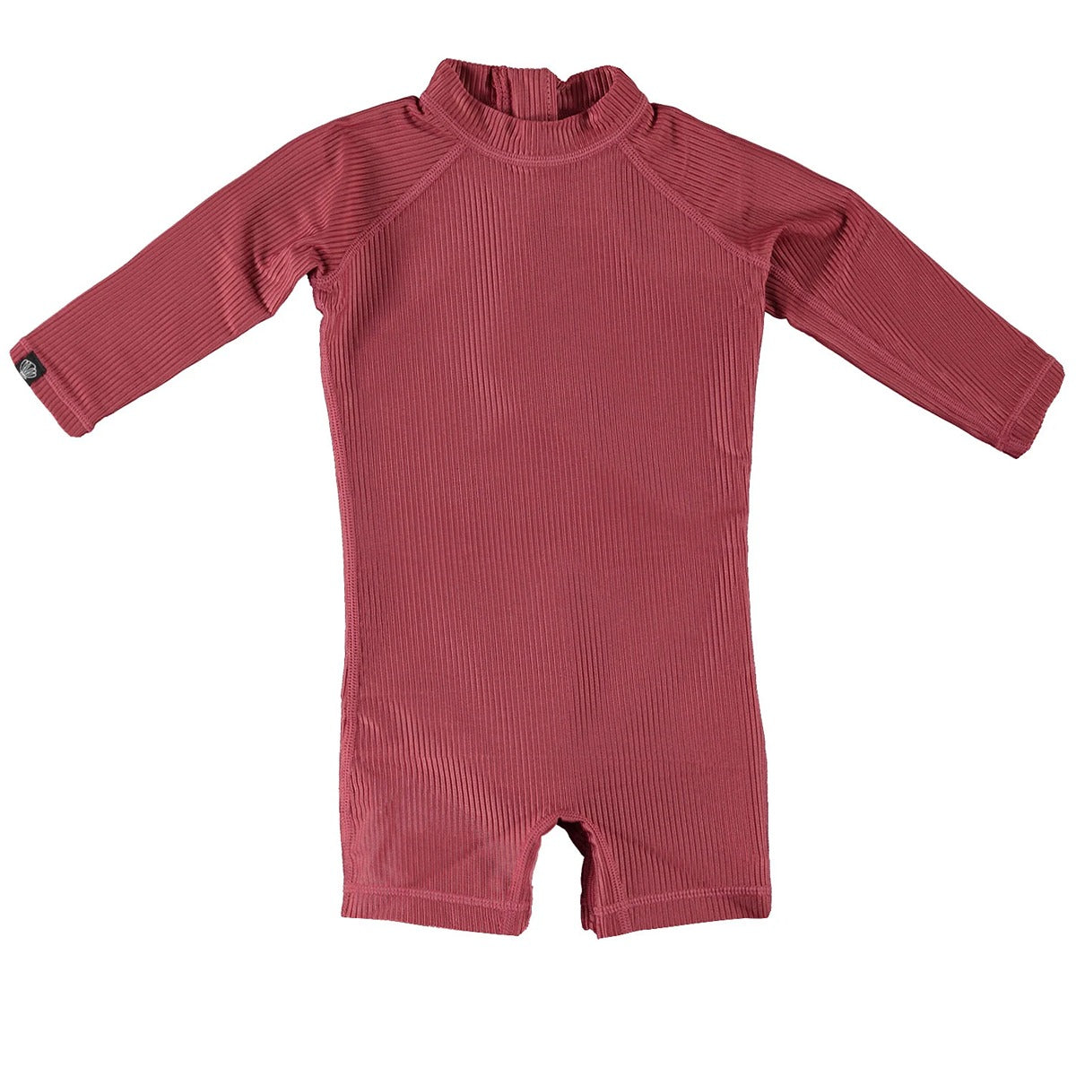Beach&Bandits Garnet Ribbed Baby Swimsuit - XXS