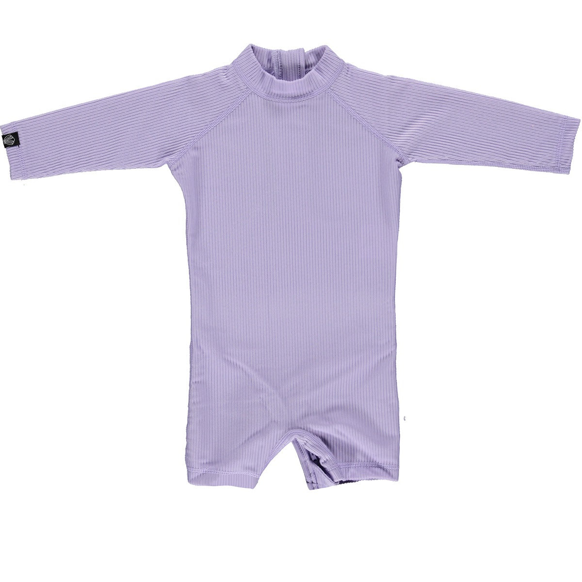 Beach&Bandits Lavender Ribbed Baby Swimsuit - XS