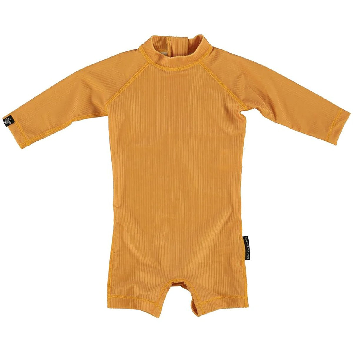 Beach&Bandits Golden Ribbed Baby Swimsuit - XS