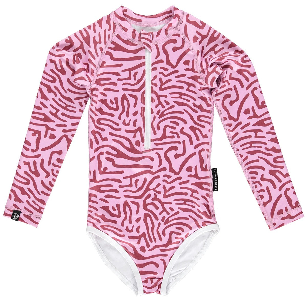 Beach&Bandits CORAL FLORAL Swimsuit - XL