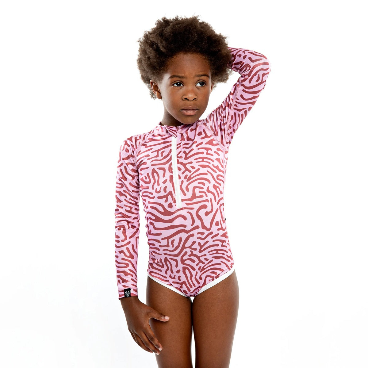 Beach&Bandits CORAL FLORAL Swimsuit - XL