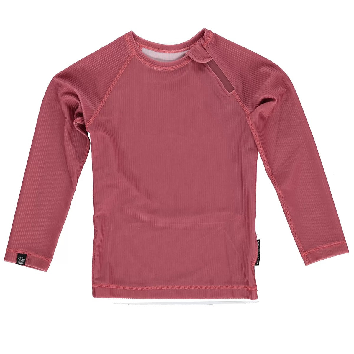 Beach&Bandits Garnet Ribbed Tee - Long Sleeve - Size XS