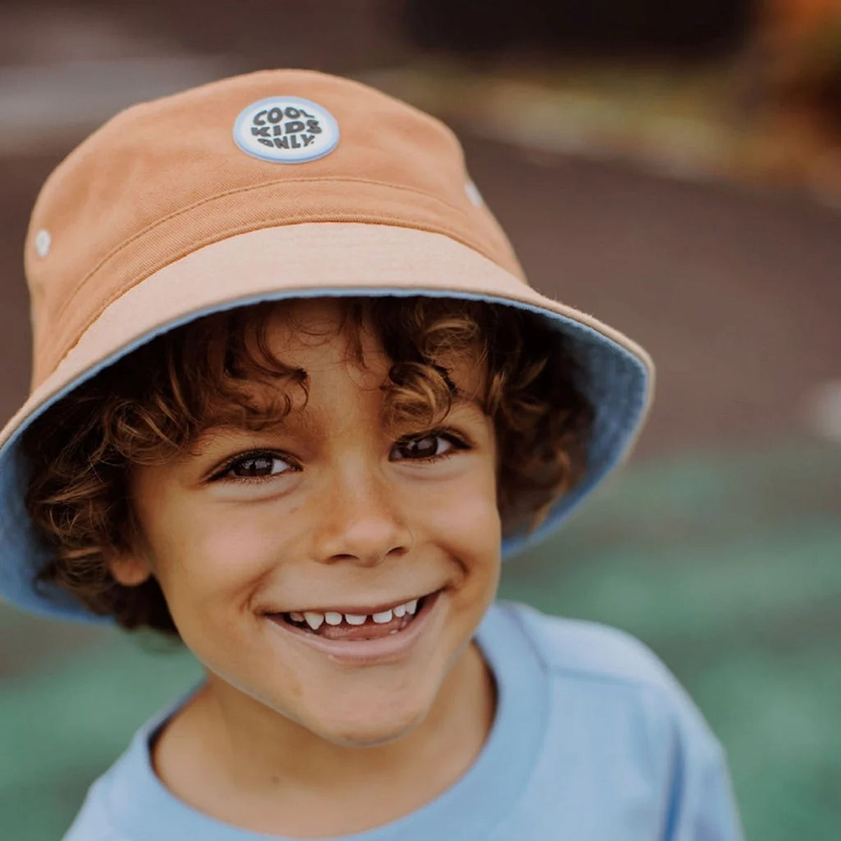 Hello Hossy Bucket Hat Mini Chesnut Kids, 2-5 years (48-52cm)