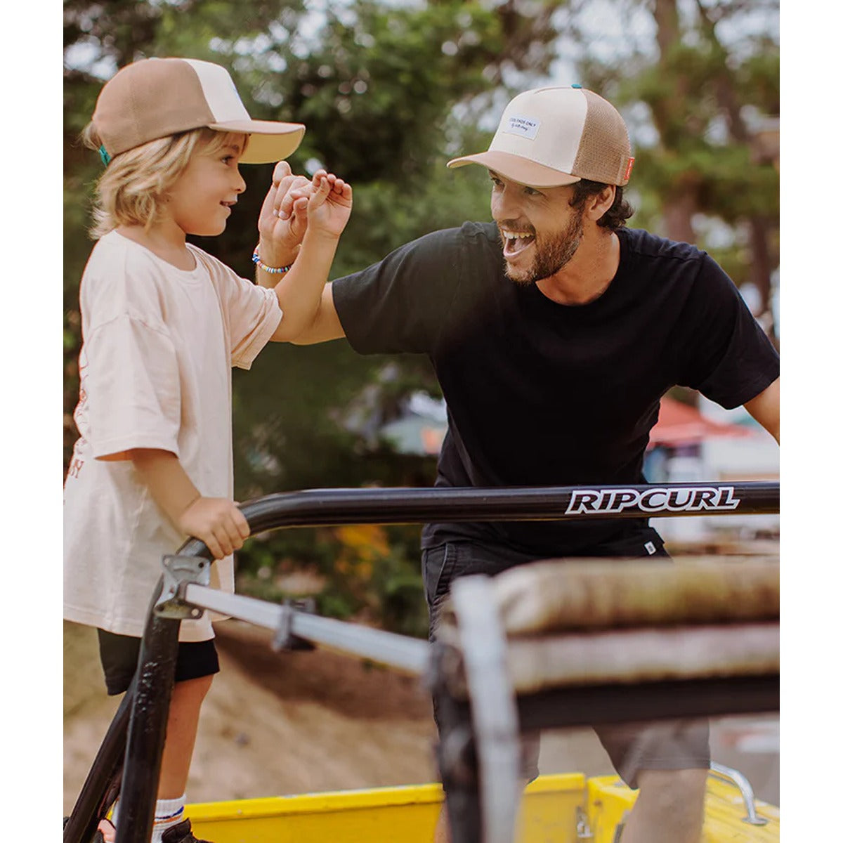 Hello Hossy Cap Mini Iced Coffee Kids and Dads, +6 years (52-56cm)