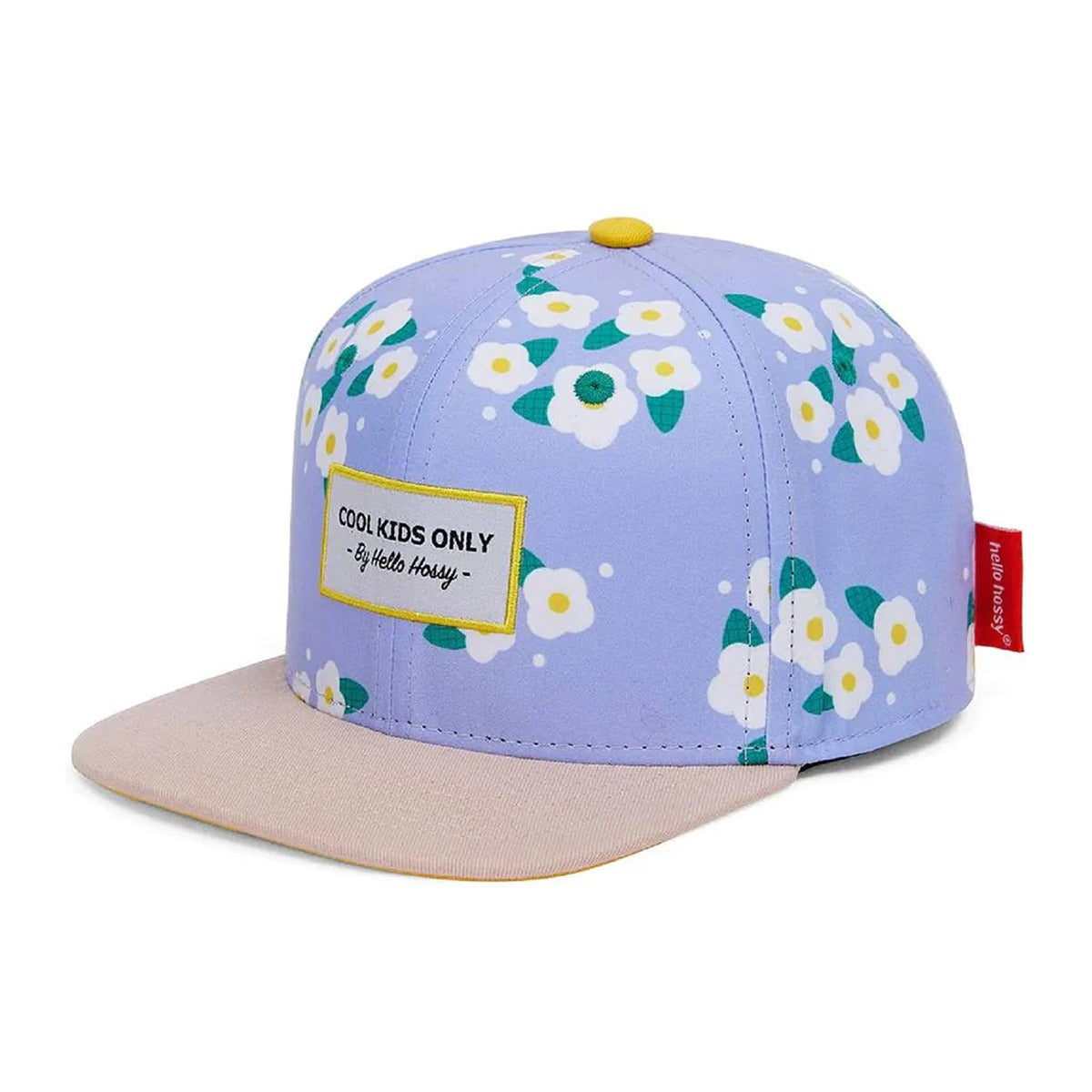 Hello Hossy Cap Flower Power Kids, +6 years, +6 years (52-56cm)