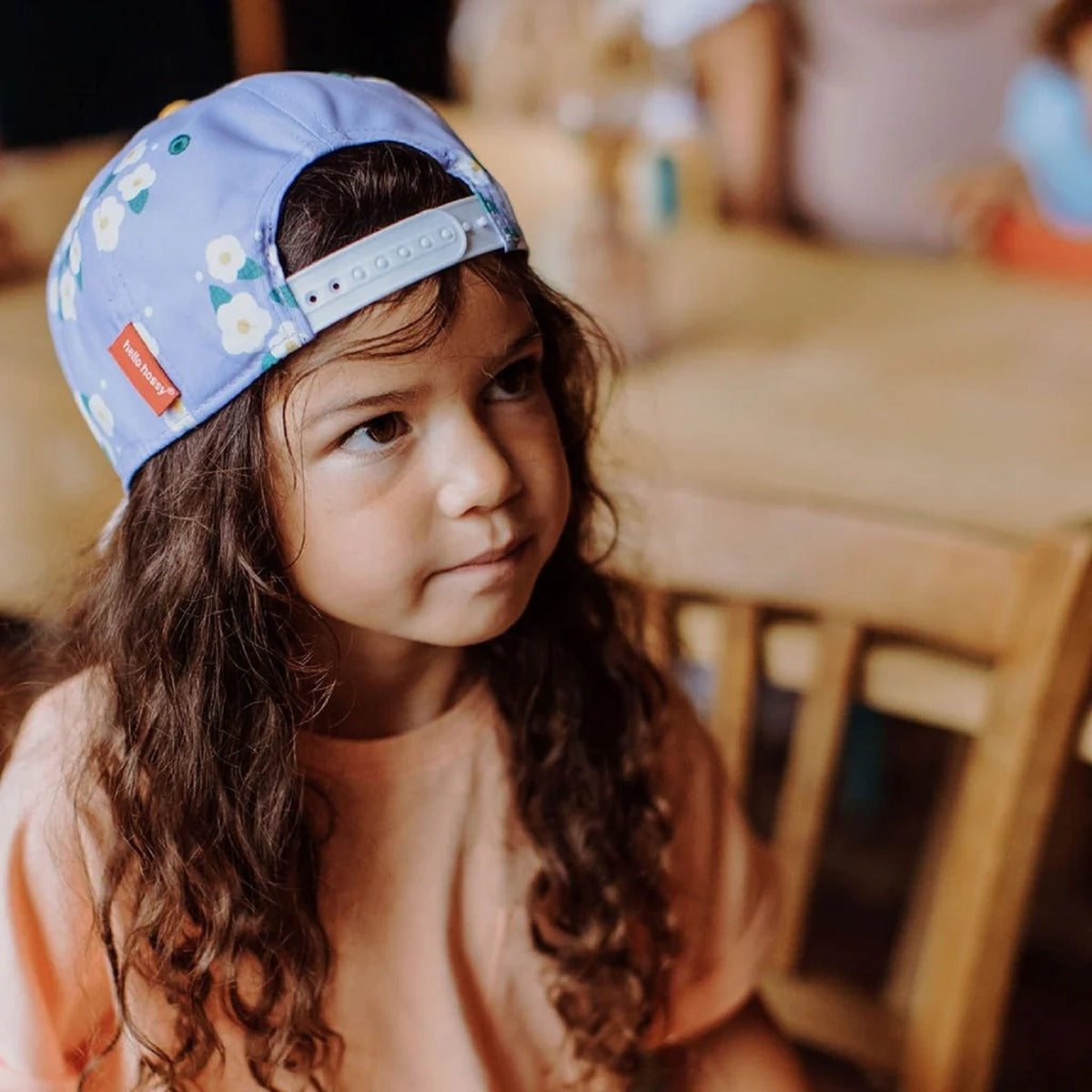 Hello Hossy Cap Flower Power Kids, +6 years, +6 years (52-56cm)