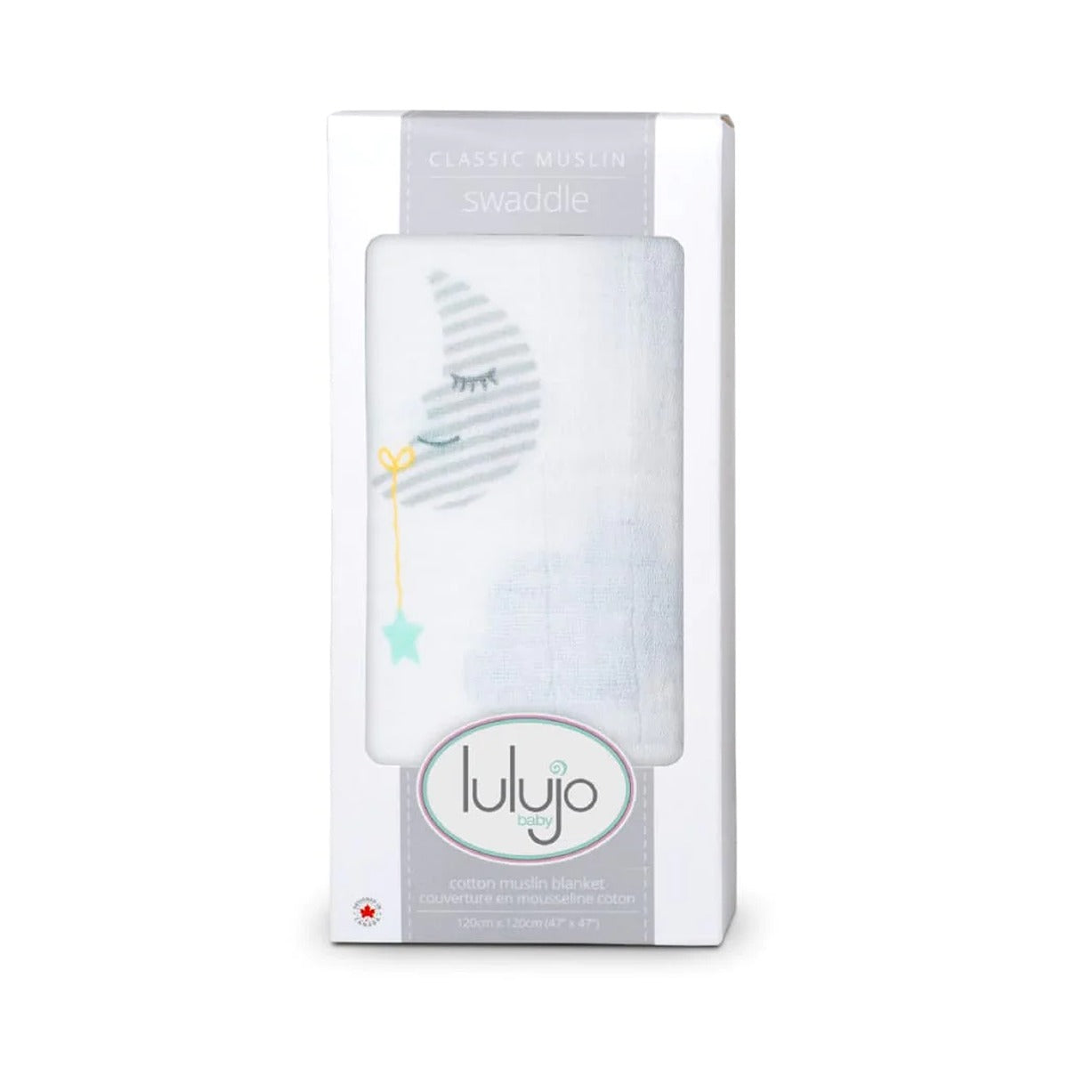 Lulujo Muslin Swaddle - Dreamland