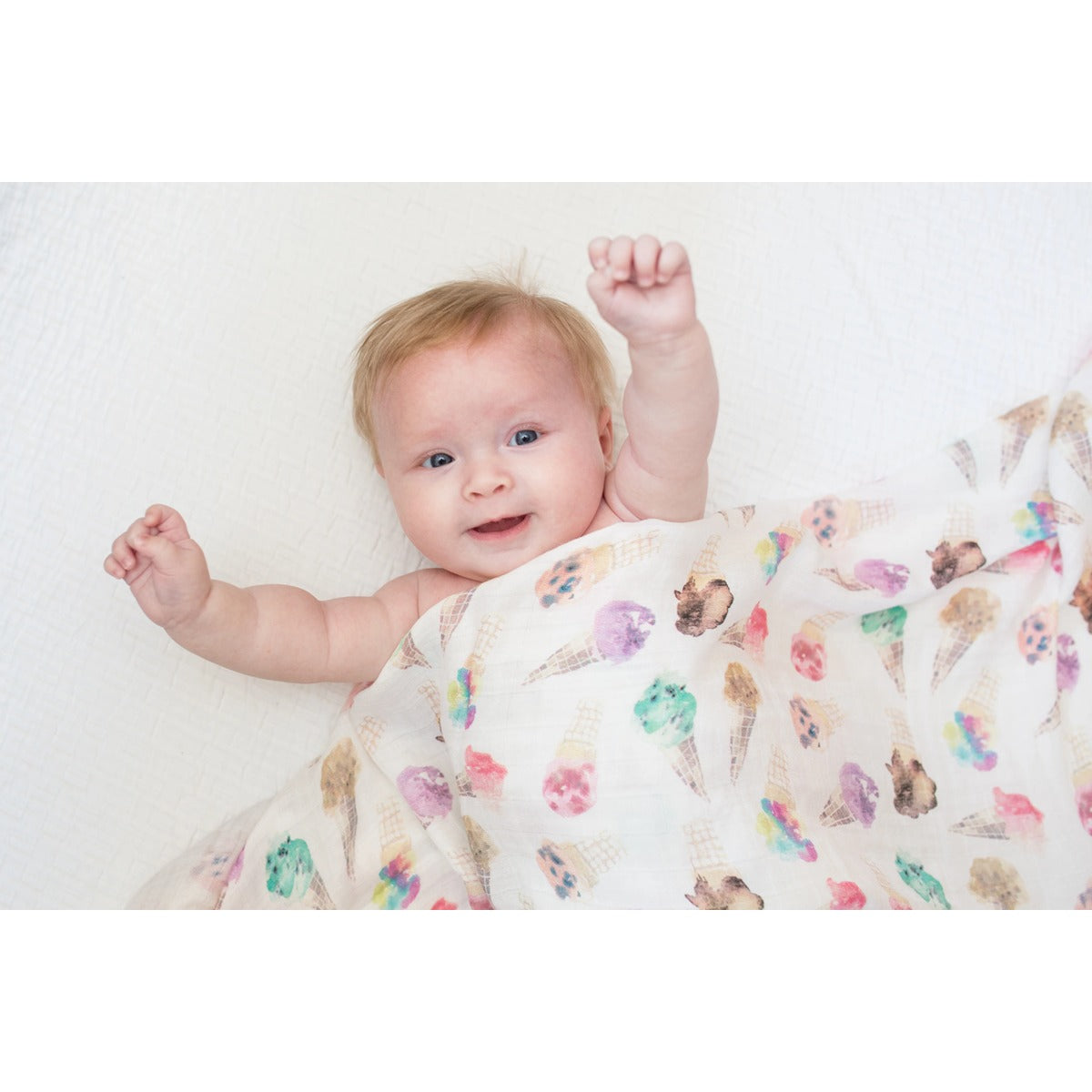 Lulujo 3-Pack Bamboo Muslin Swaddle Blankets - Pretty Pink