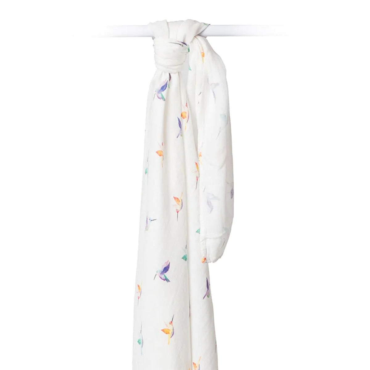 Lulujo Bamboo Swaddle - Hummingbird