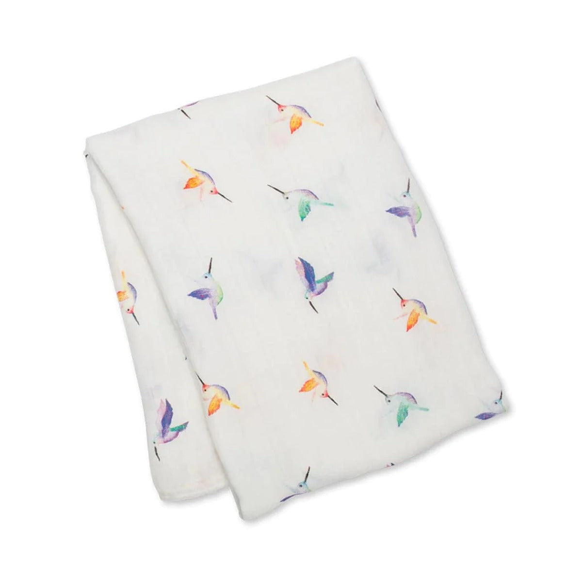 Lulujo Bamboo Swaddle - Hummingbird