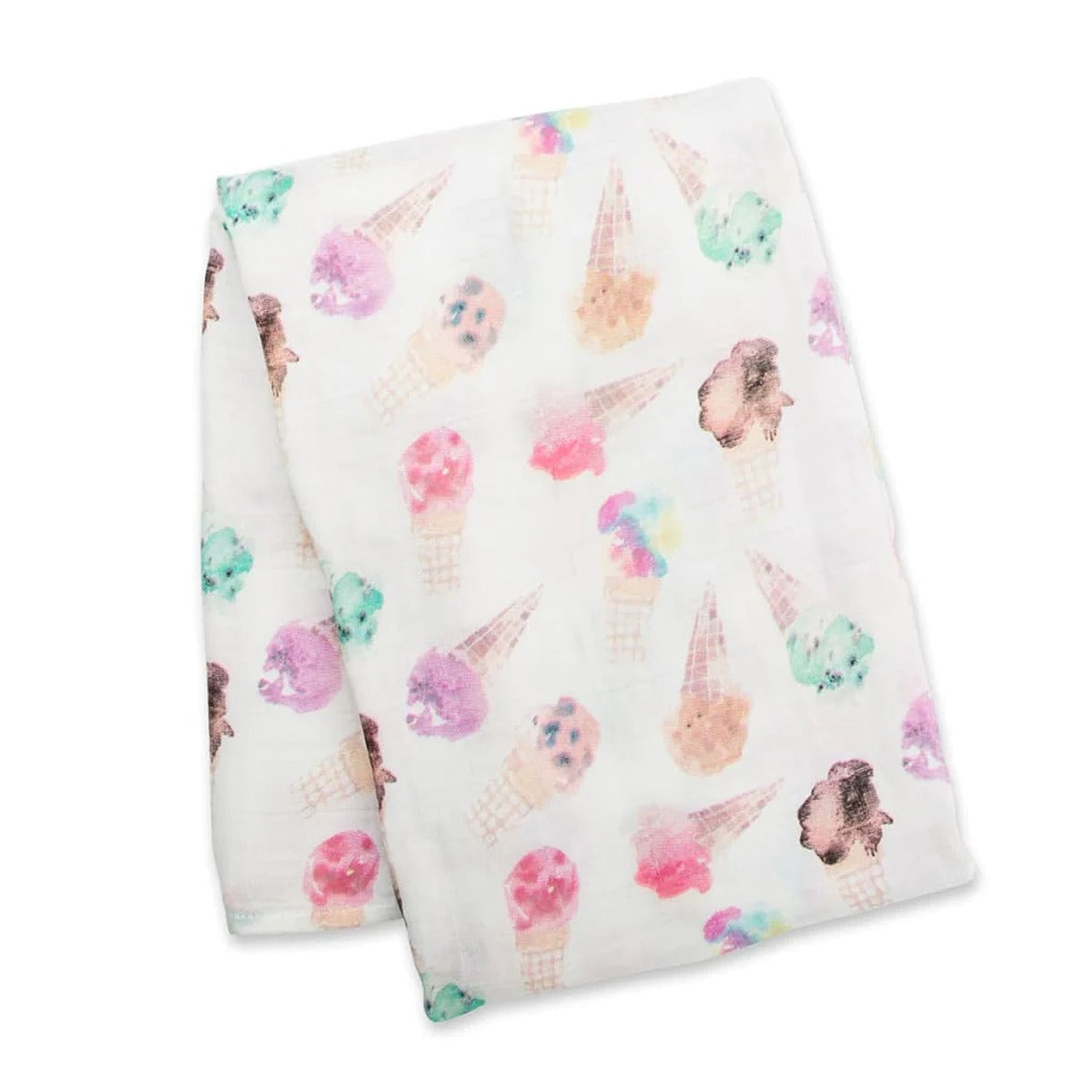 Lulujo Bamboo Swaddle - Ice Cream