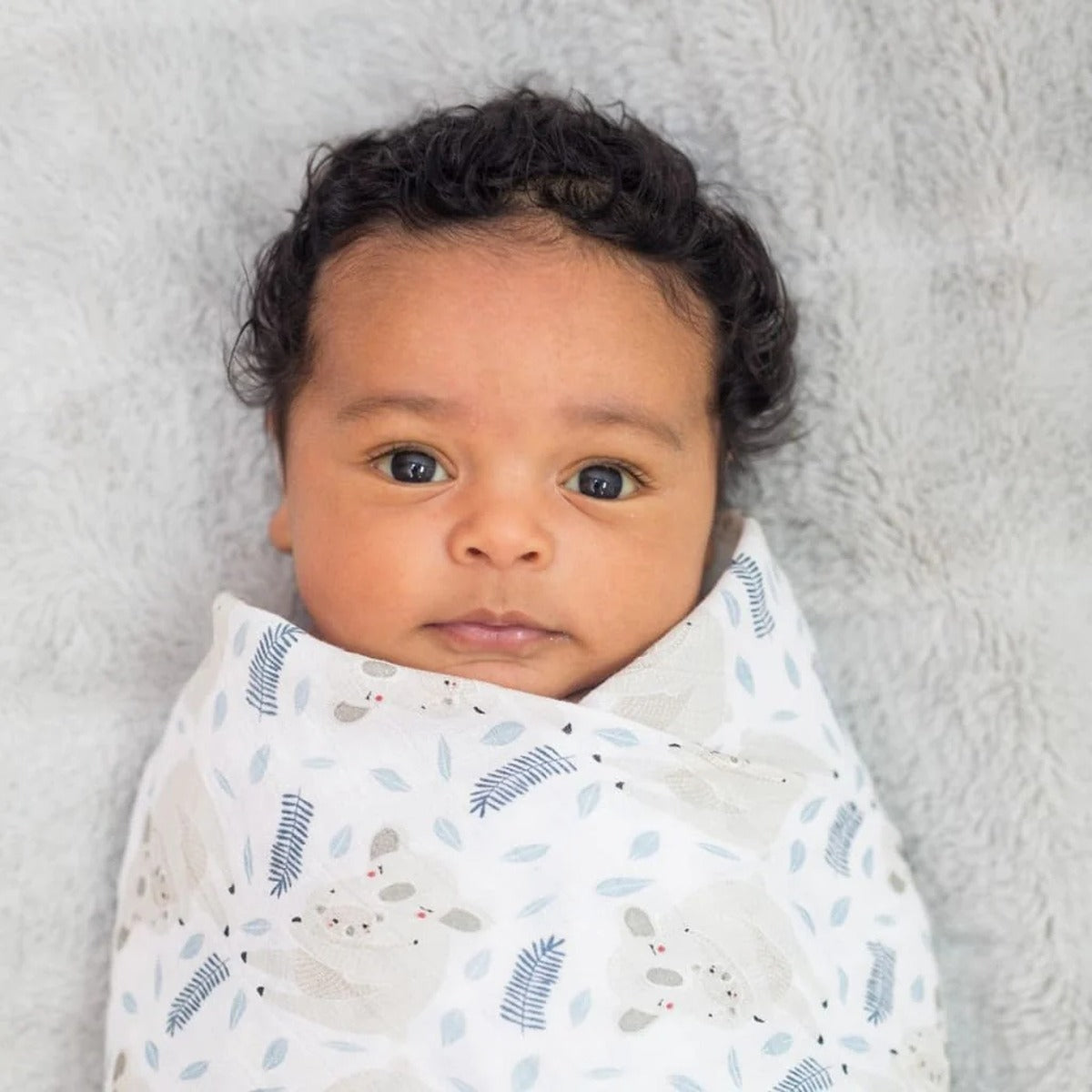 Lulujo Muslin Swaddle - Koala